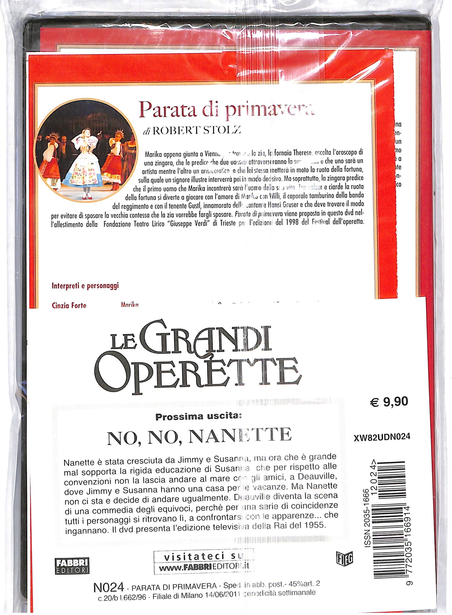 EBOND Le Grandi Operette - Parata di Primavera EDITORIALE DVD DB597121