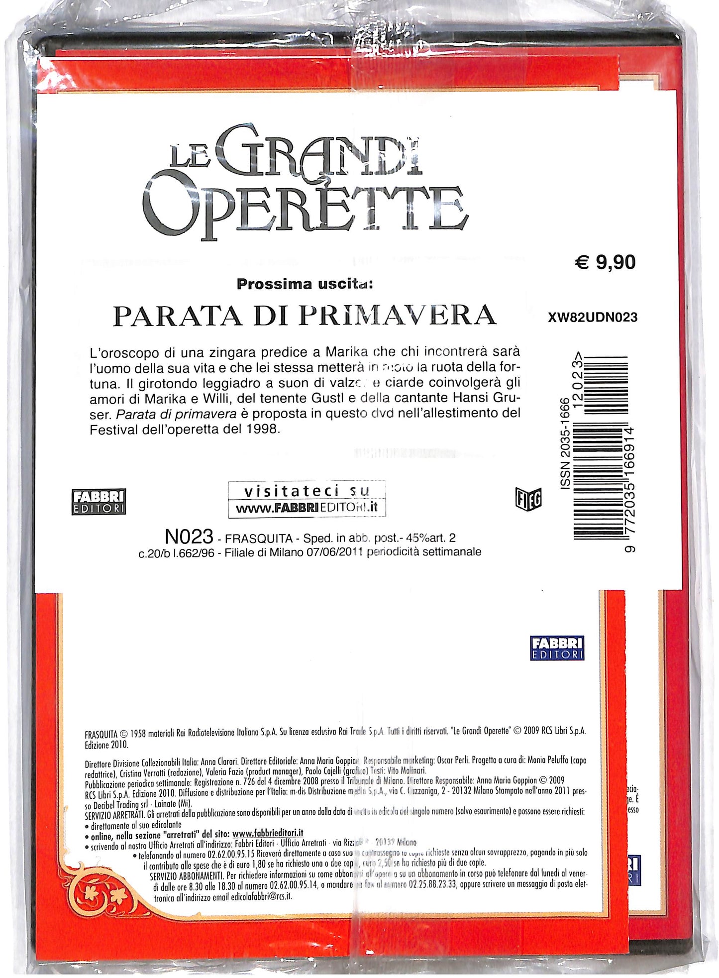 EBOND Frasquita - le grandi operette EDITORIALE DVD DB597122