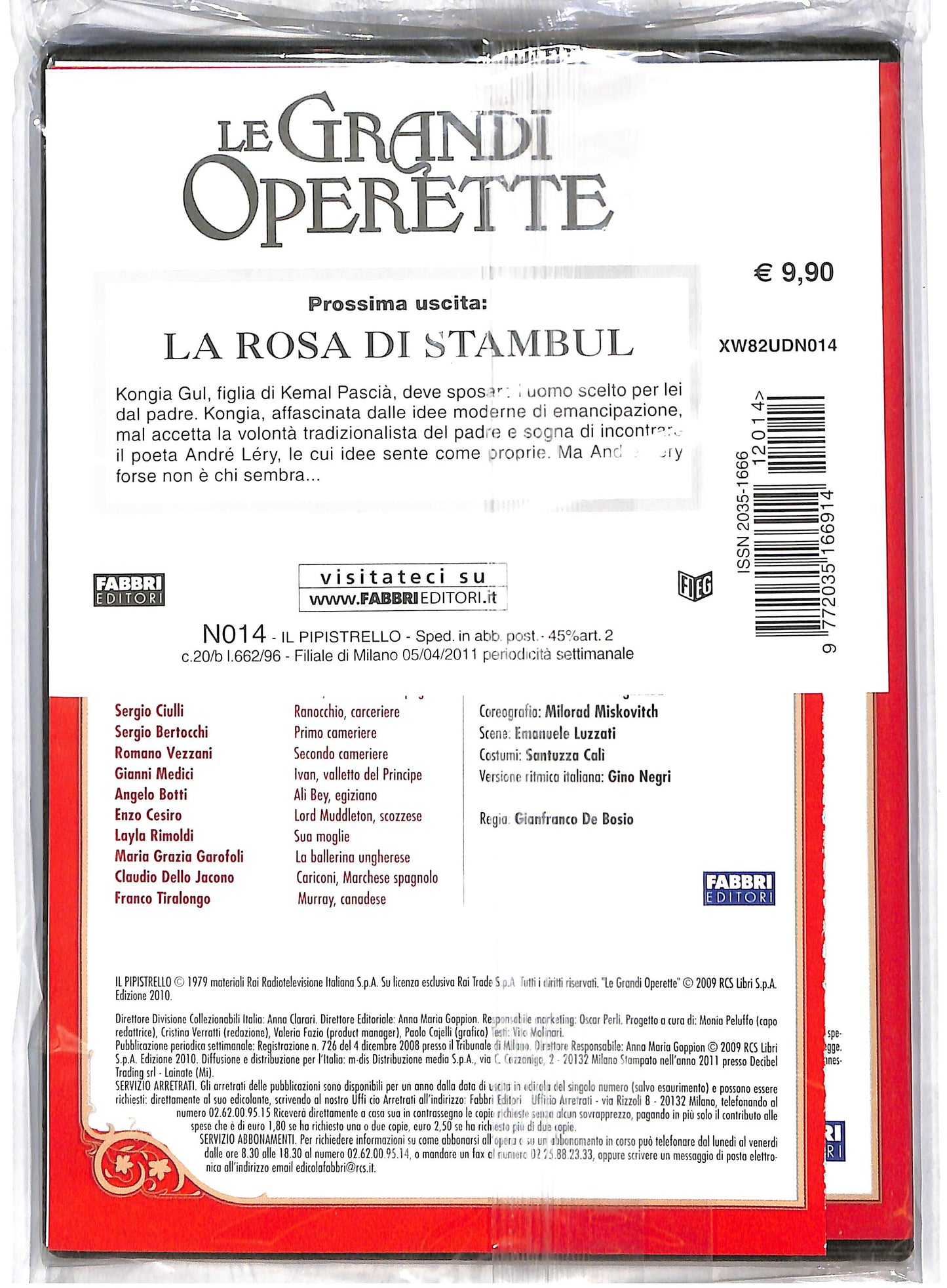 EBOND Le Grandi Operette - Il Pipistrello EDITORIALE DVD DB597123