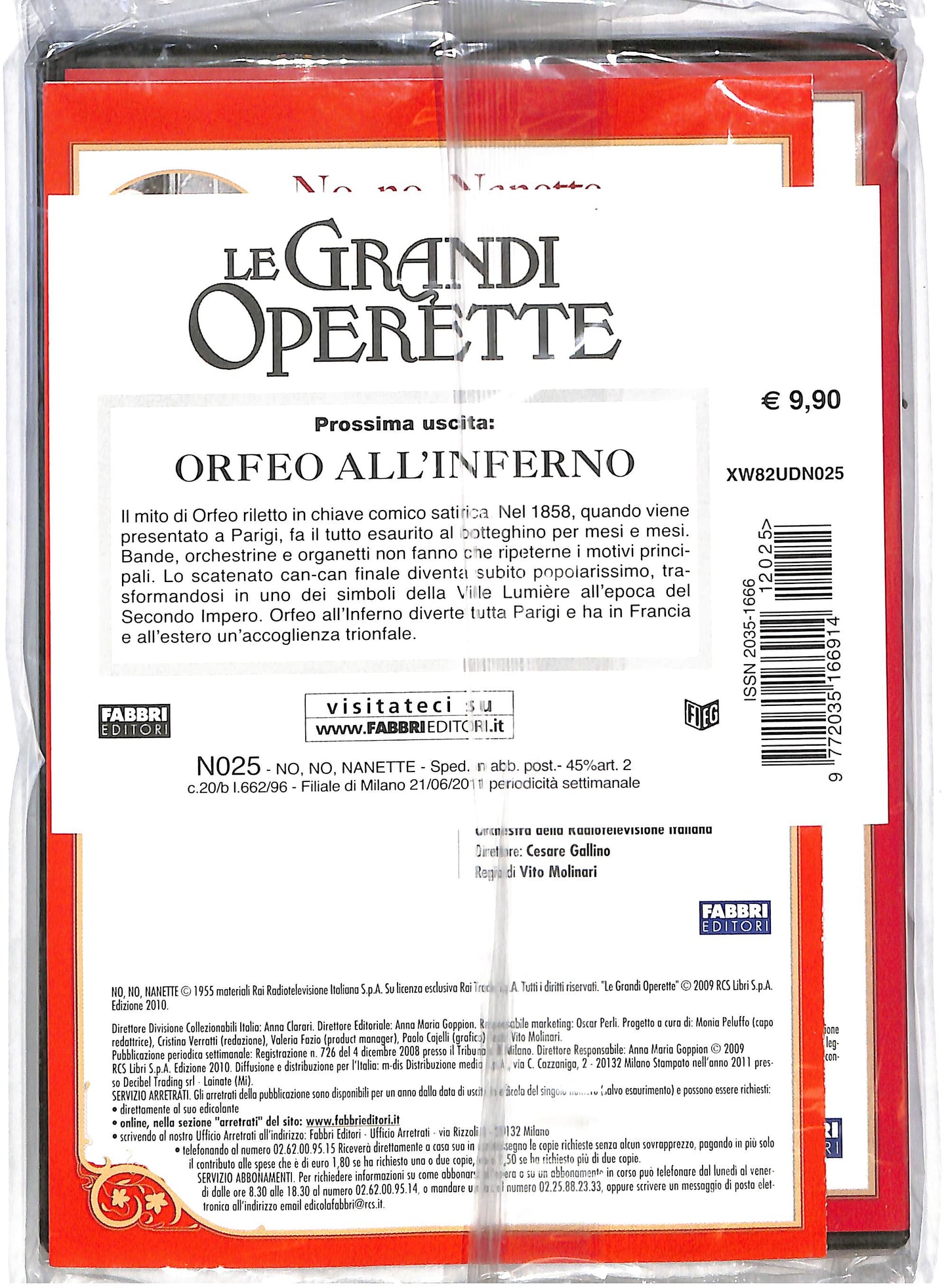 EBOND No no Nanette - Le grandi operette EDITORIALE DVD DB597128