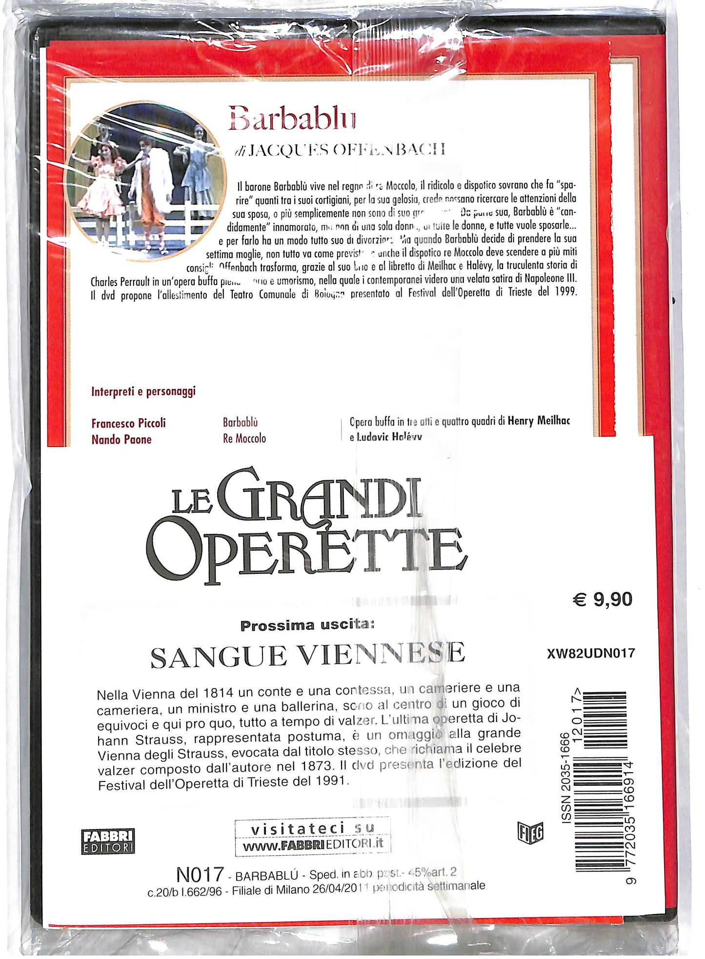 EBOND Le Grandi Operette - Barbablu' EDITORIALE DVD DB597146