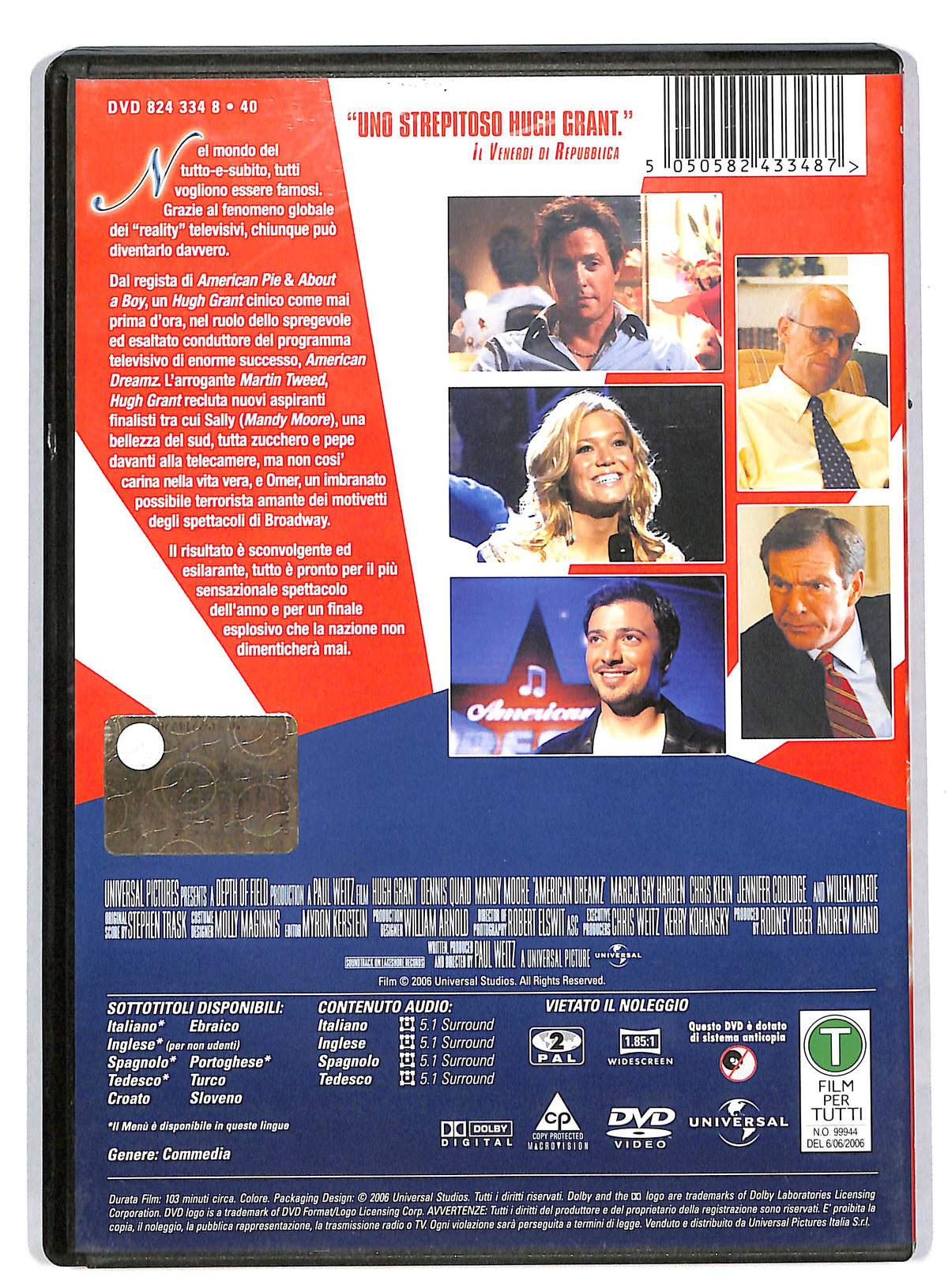 EBOND American dreamz DVD DB597149