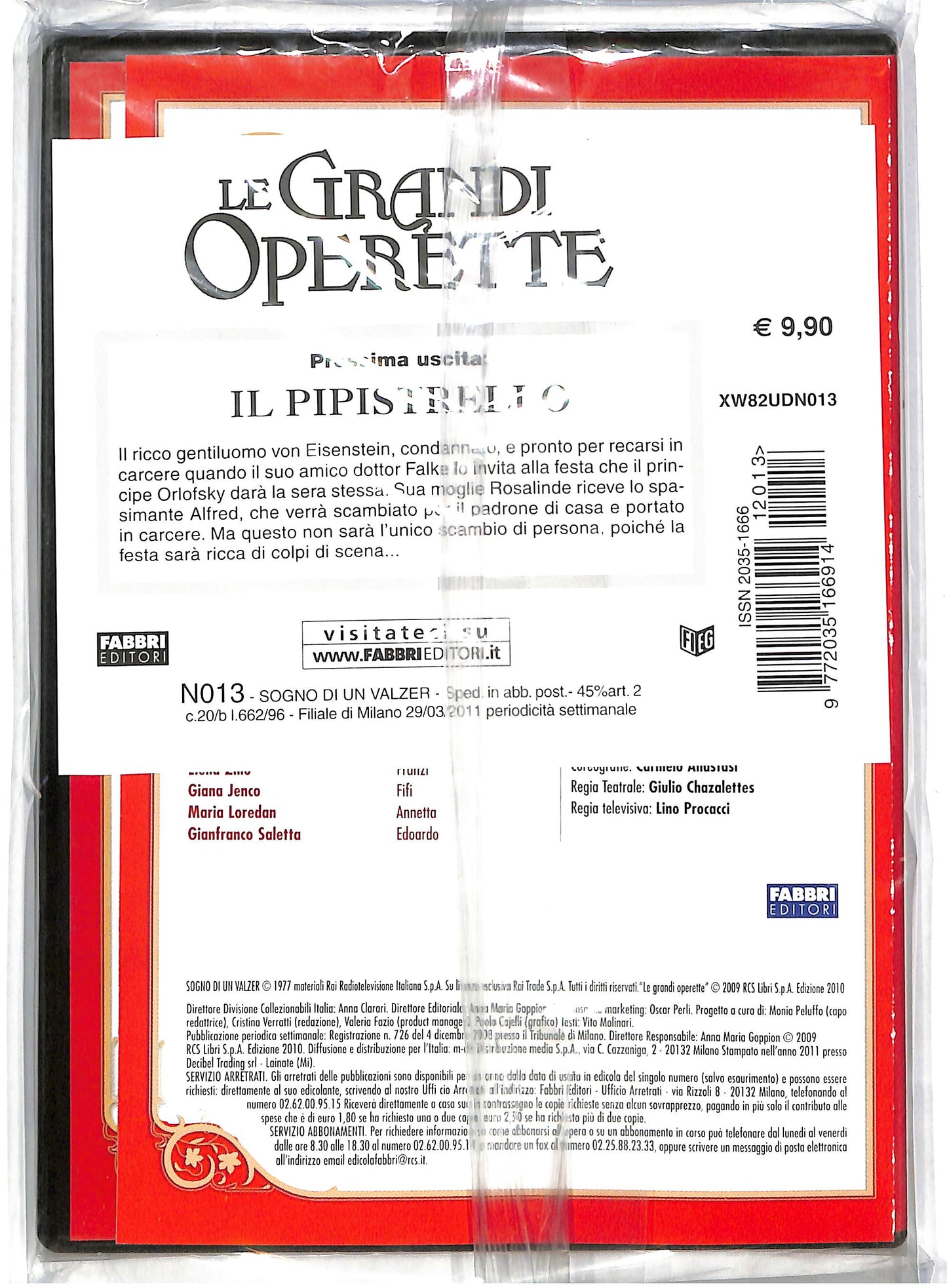 EBOND Le grandi Operette - Sogno di un valzer EDITORIALE DVD DB597302