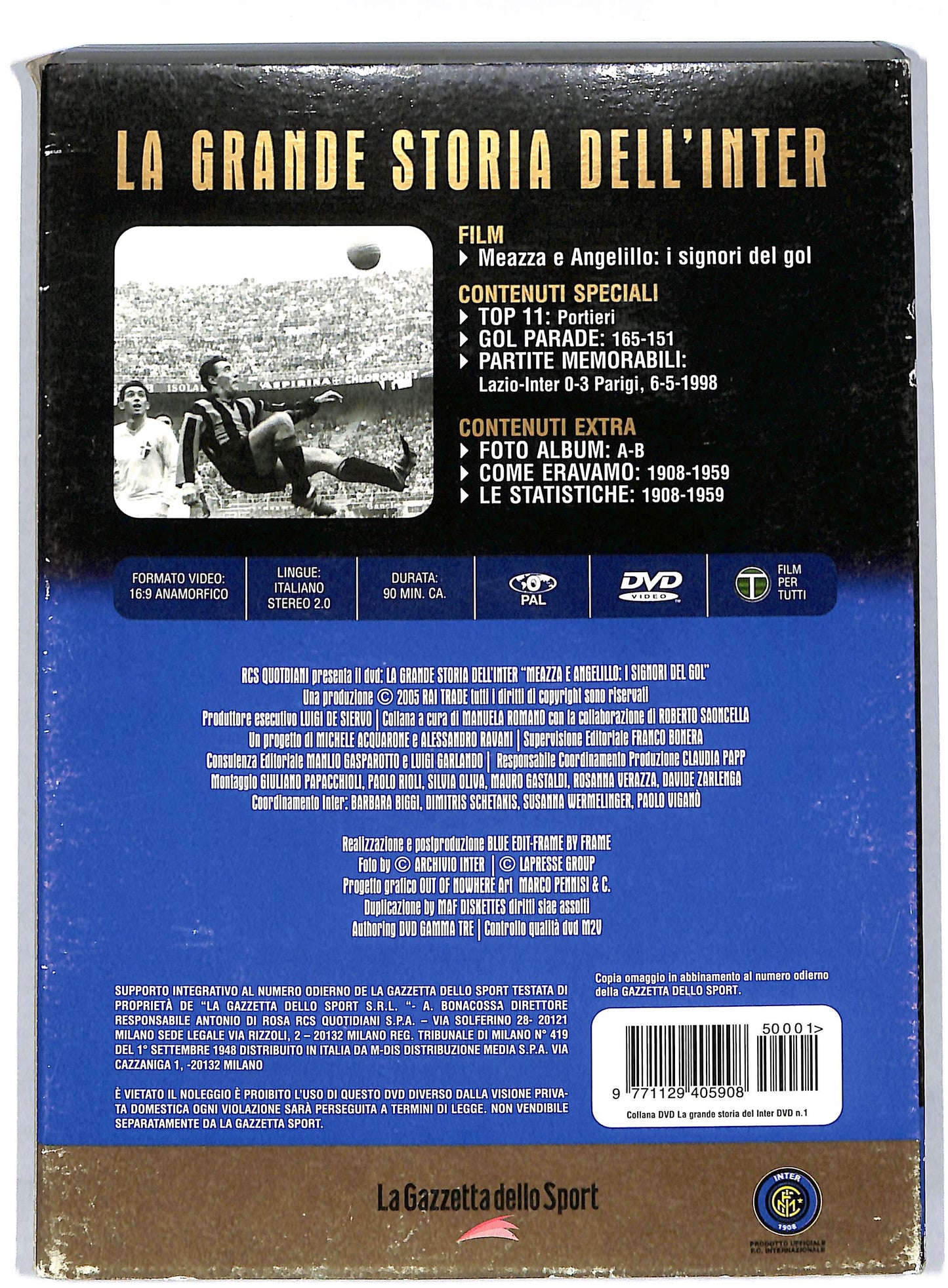 EBOND La grande storia dell'inter volume 1 EDITORIALE DVD DB597323
