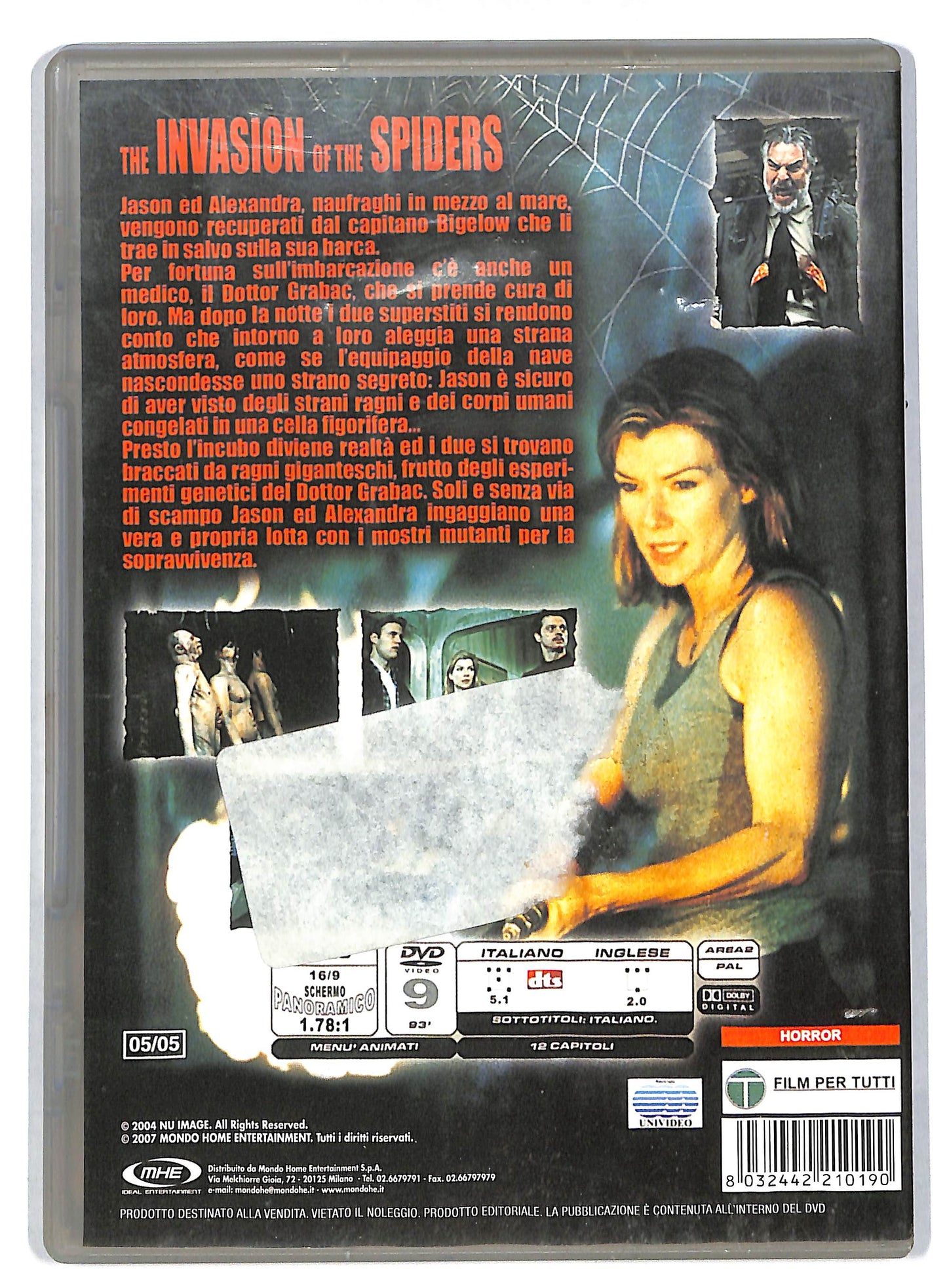 EBOND The Invasion of the Spiders DVD DB597327