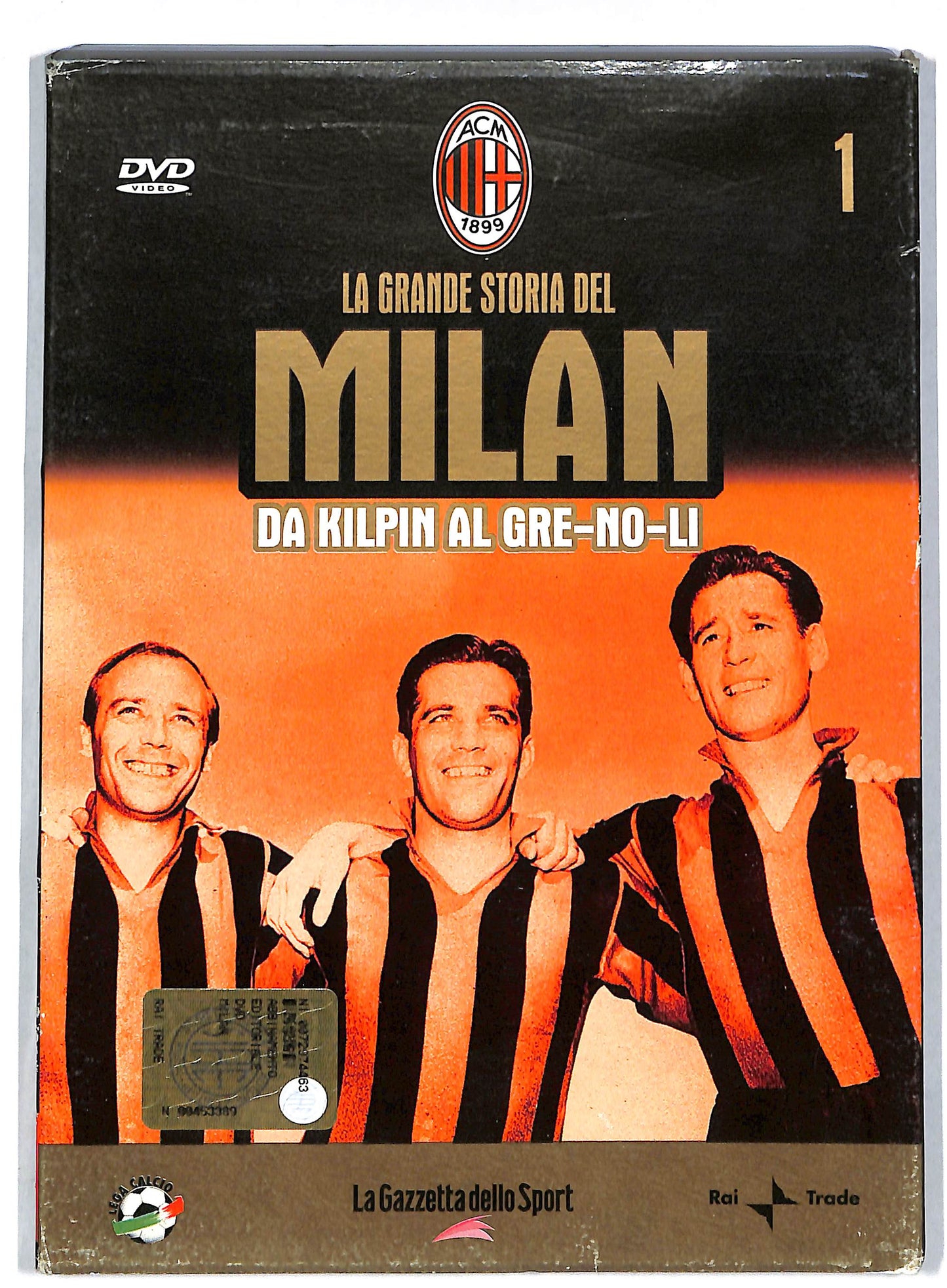 EBOND La grande storia del milan vol 1 - Da kiplin al EDITORIALE DVD DB597332