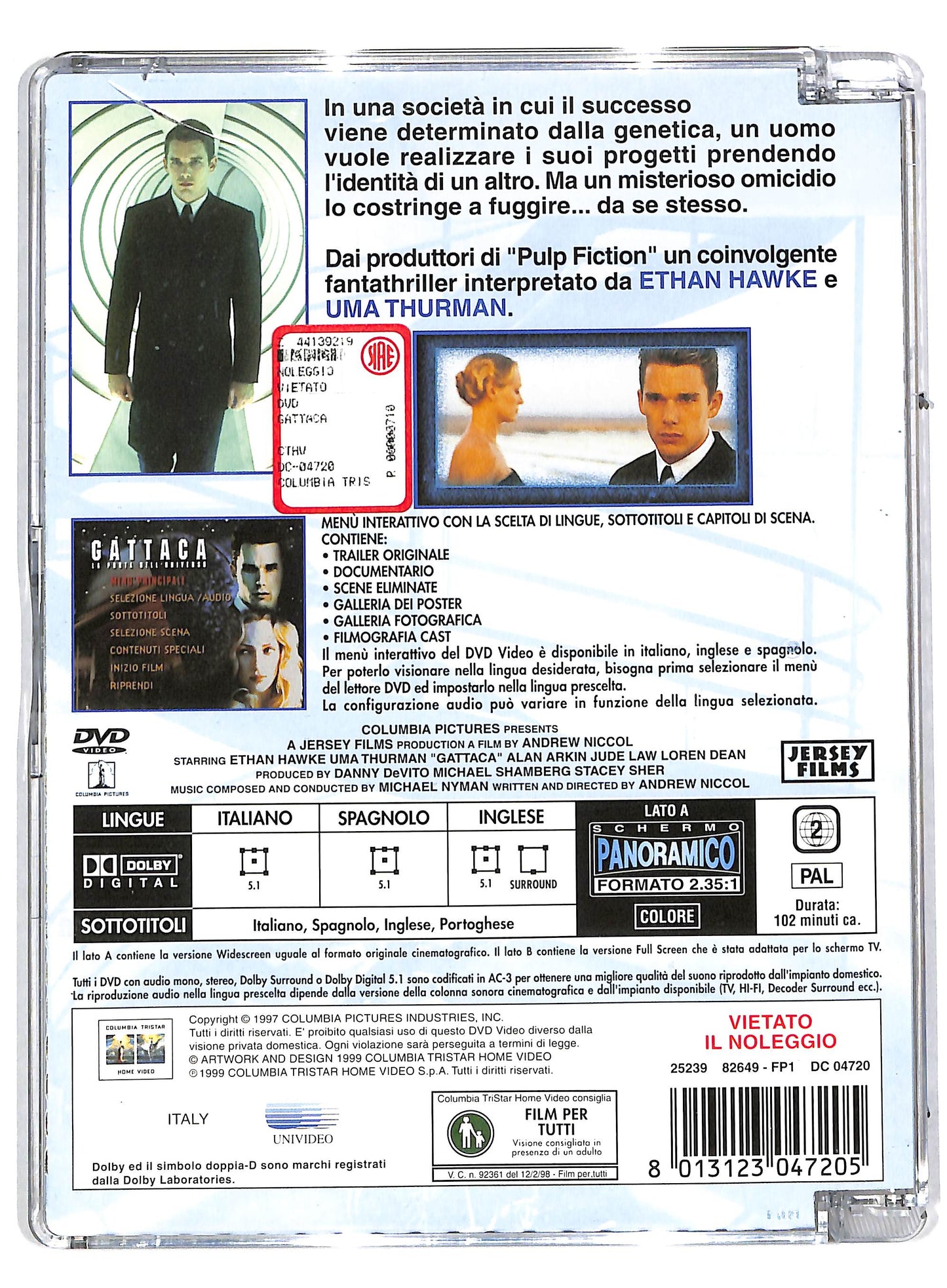 EBOND Gattaca - La porta dell'universo DVD DB597341