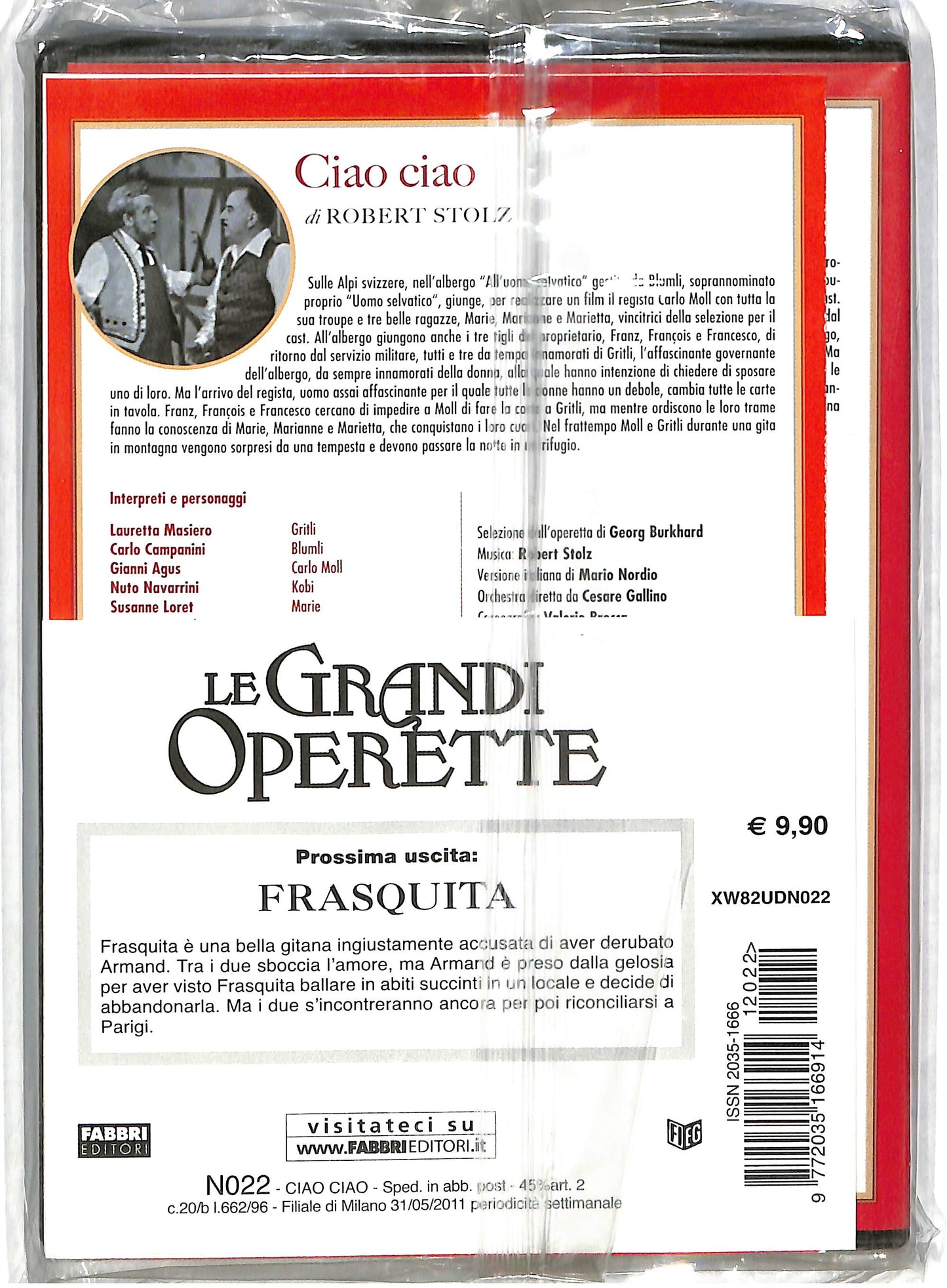EBOND Ciao Ciao - le grandi operette EDITORIALE DVD DB597828