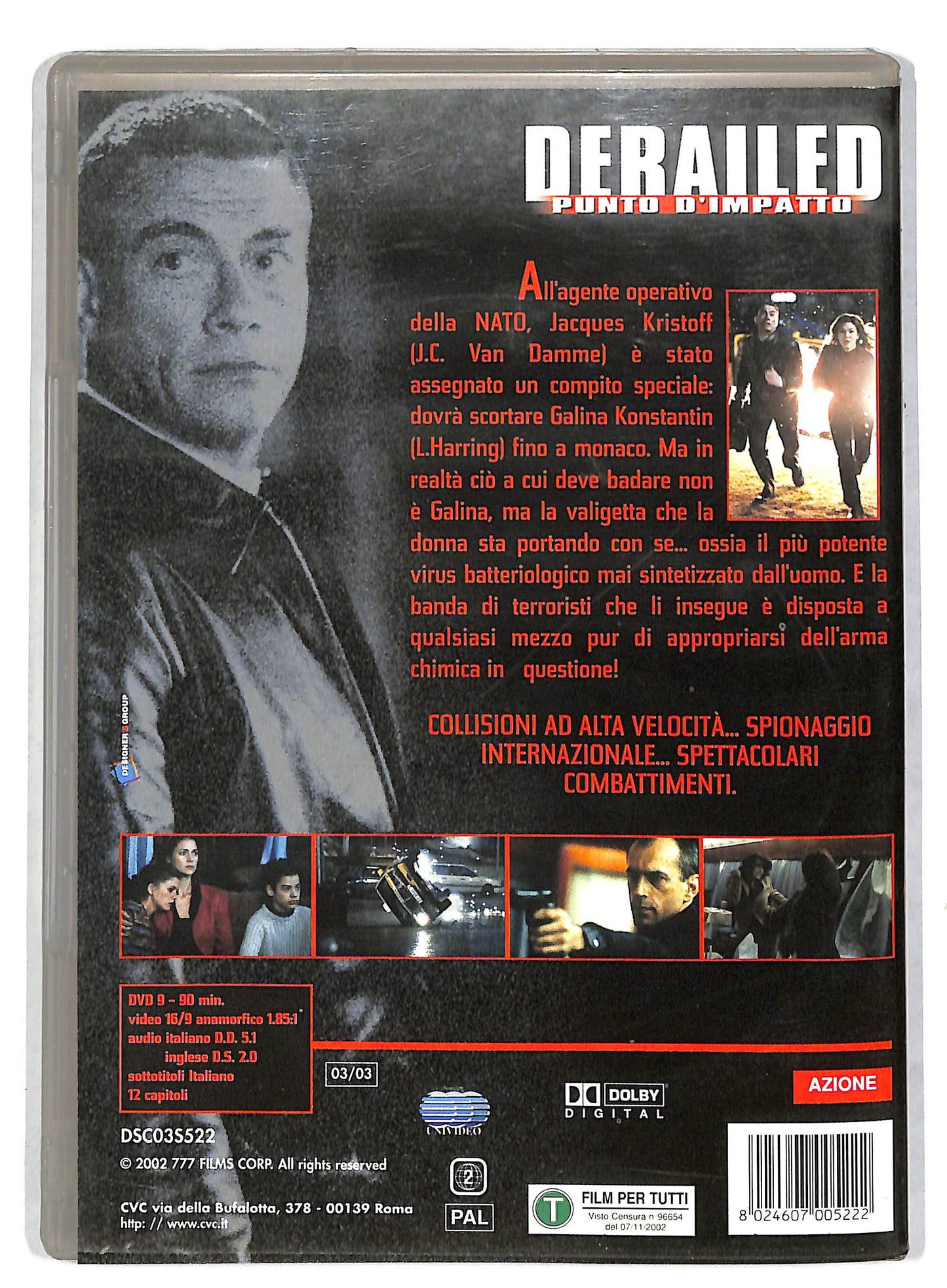 EBOND Derailed - Punto d'impatto DVD DB597858