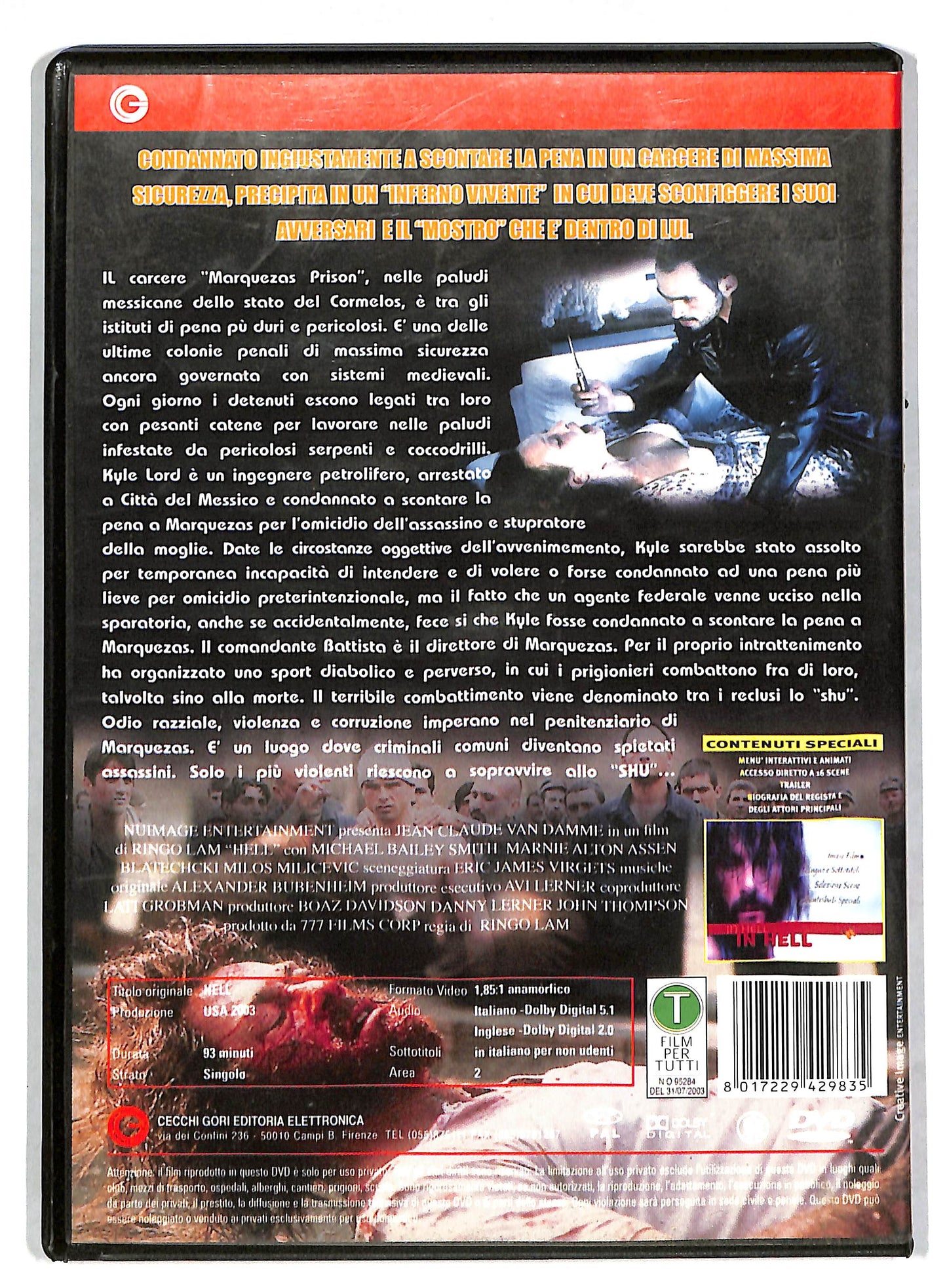EBOND Hell - Esplode la furia DVD DB597860