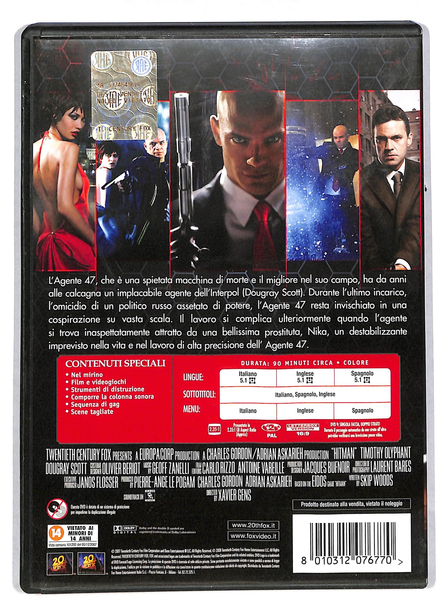 EBOND Hitman l'assassino DVD DB597904