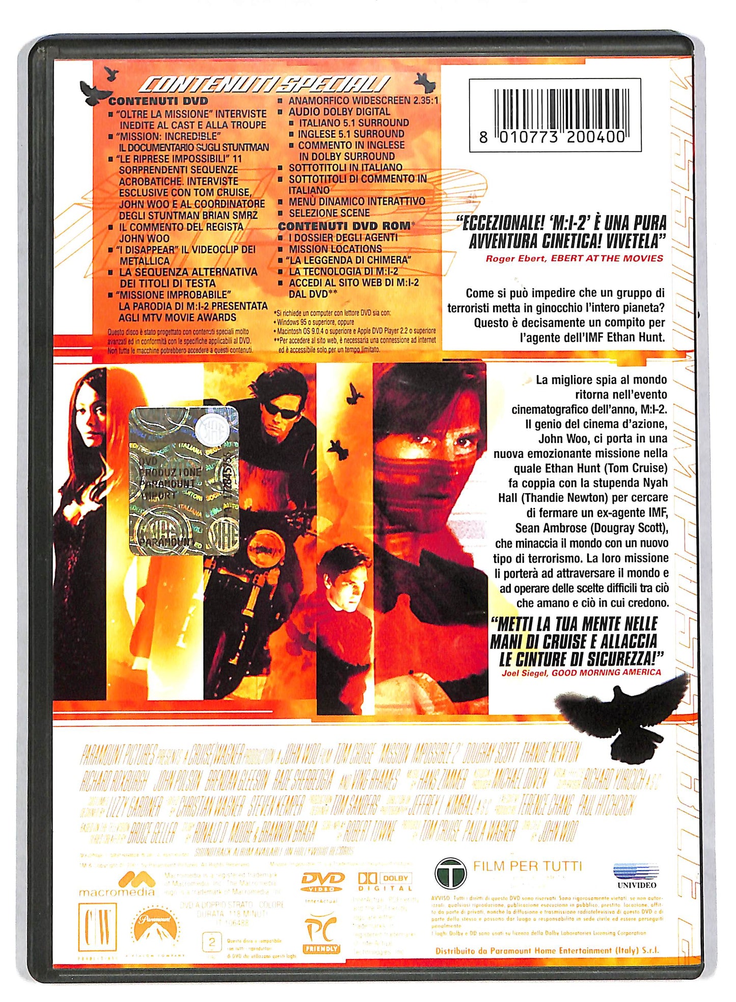 EBOND Mission Impossible 2 DVD DB597917