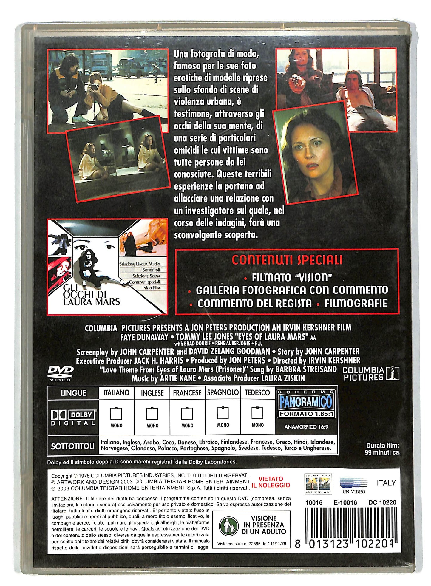 EBOND Occhi Di Laura Mars DVD DB598104