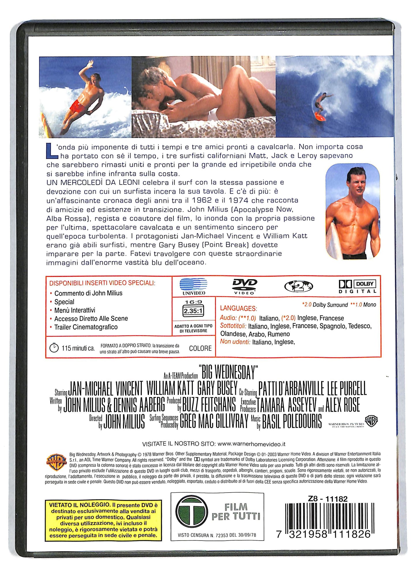 EBOND Un Mercoledi Da Leoni DVD DB598132