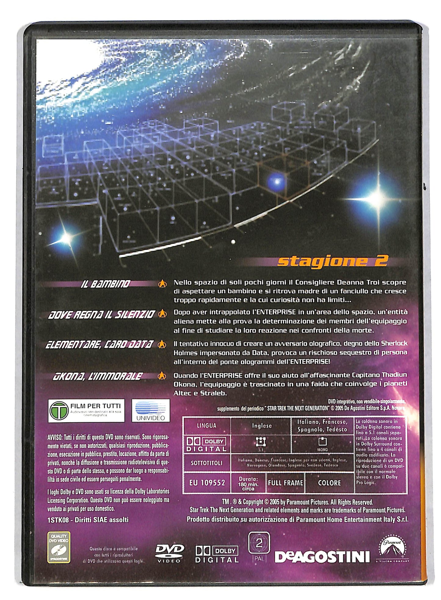 EBOND Star trek the next generation stagione 2 vol 1 EDITORIALE DVD DB598157