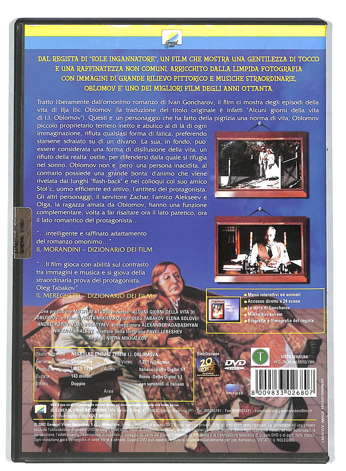 EBOND Oblomov DVD DB598309
