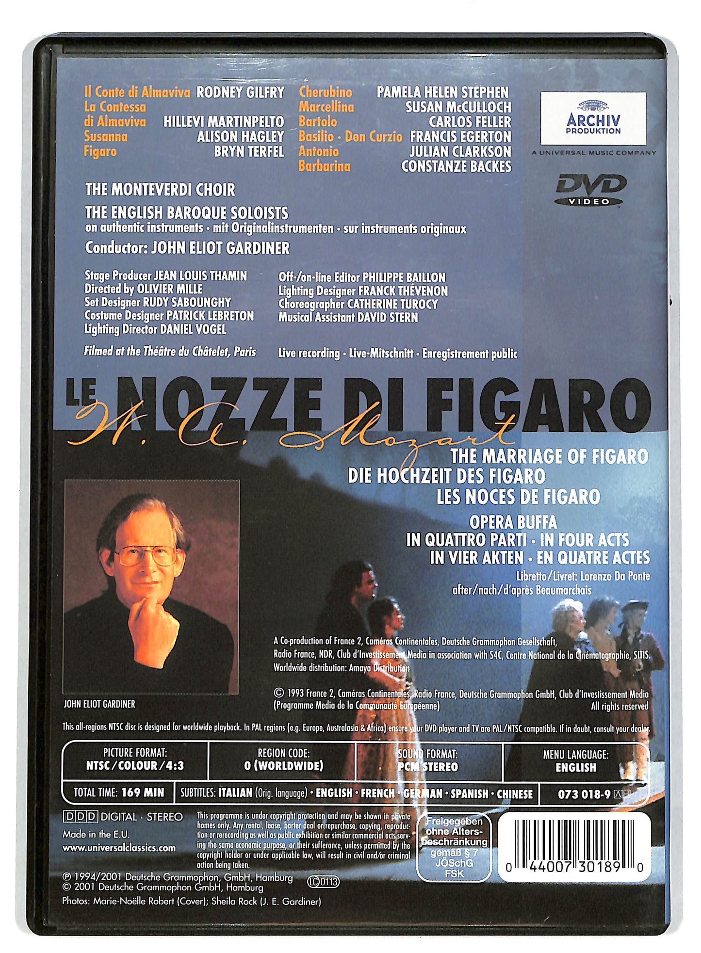 EBOND Le nozze di figaro - Mozart DVD DB598334