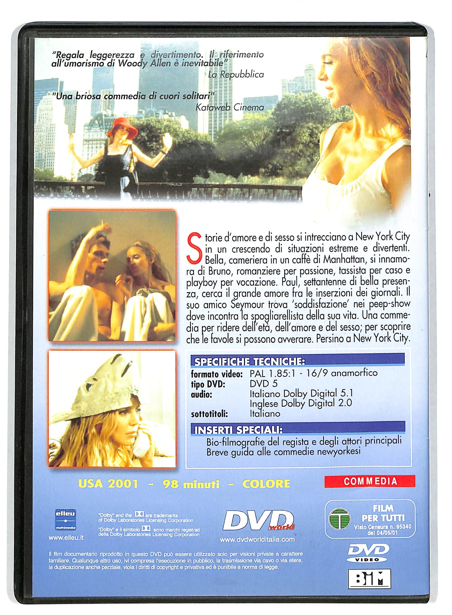 EBOND Fast Food Fast Women EDITORIALE DVD DB598335