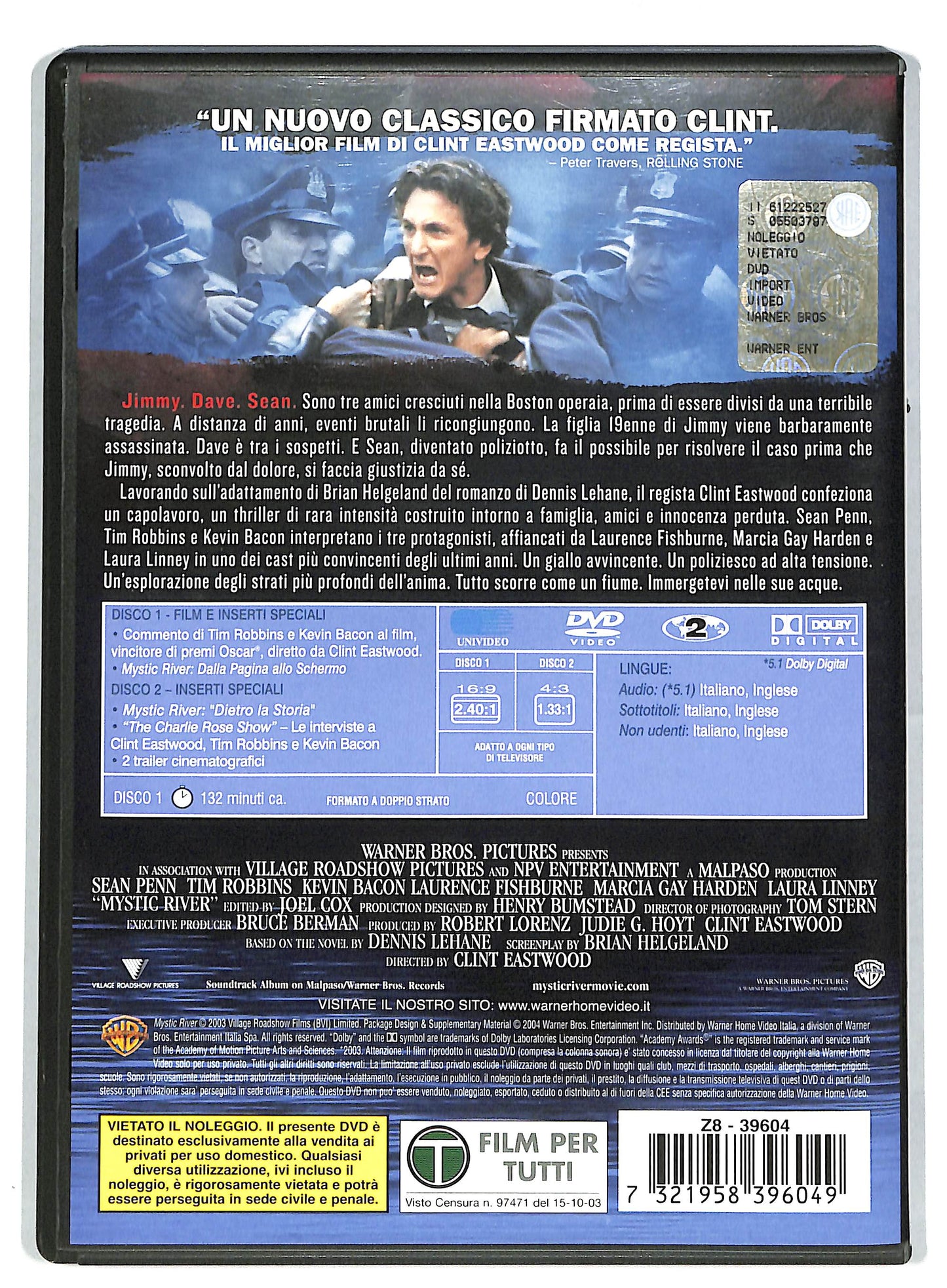 EBOND Mystic River Edizione 2 dischi DVD DB598347
