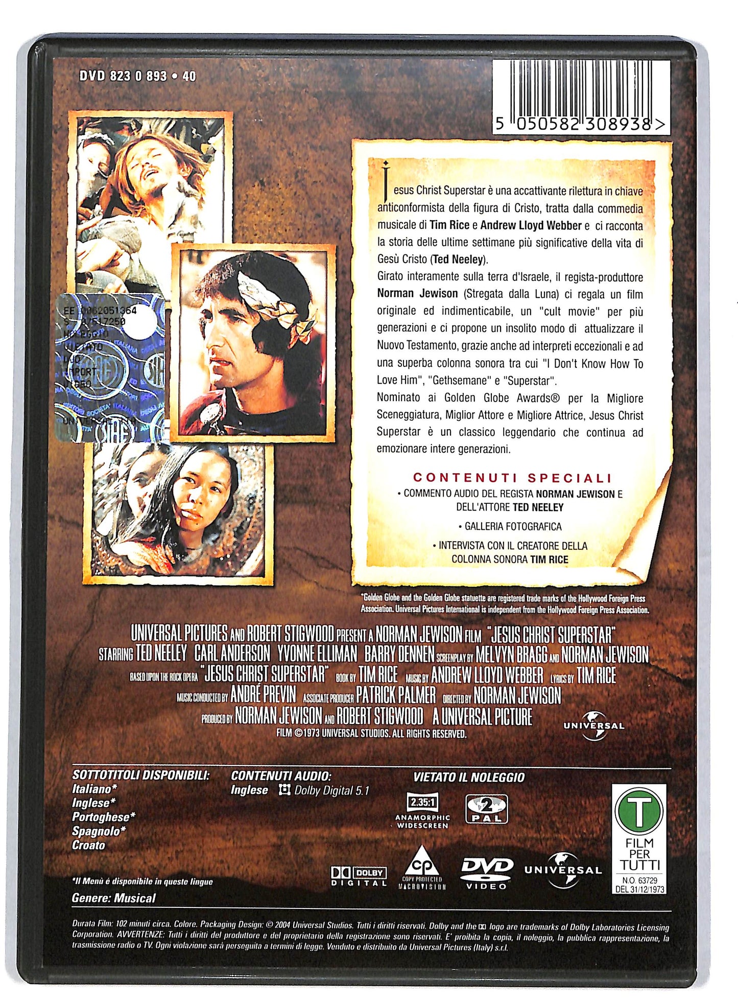 EBOND Jesus christ superstar DVD DB598361