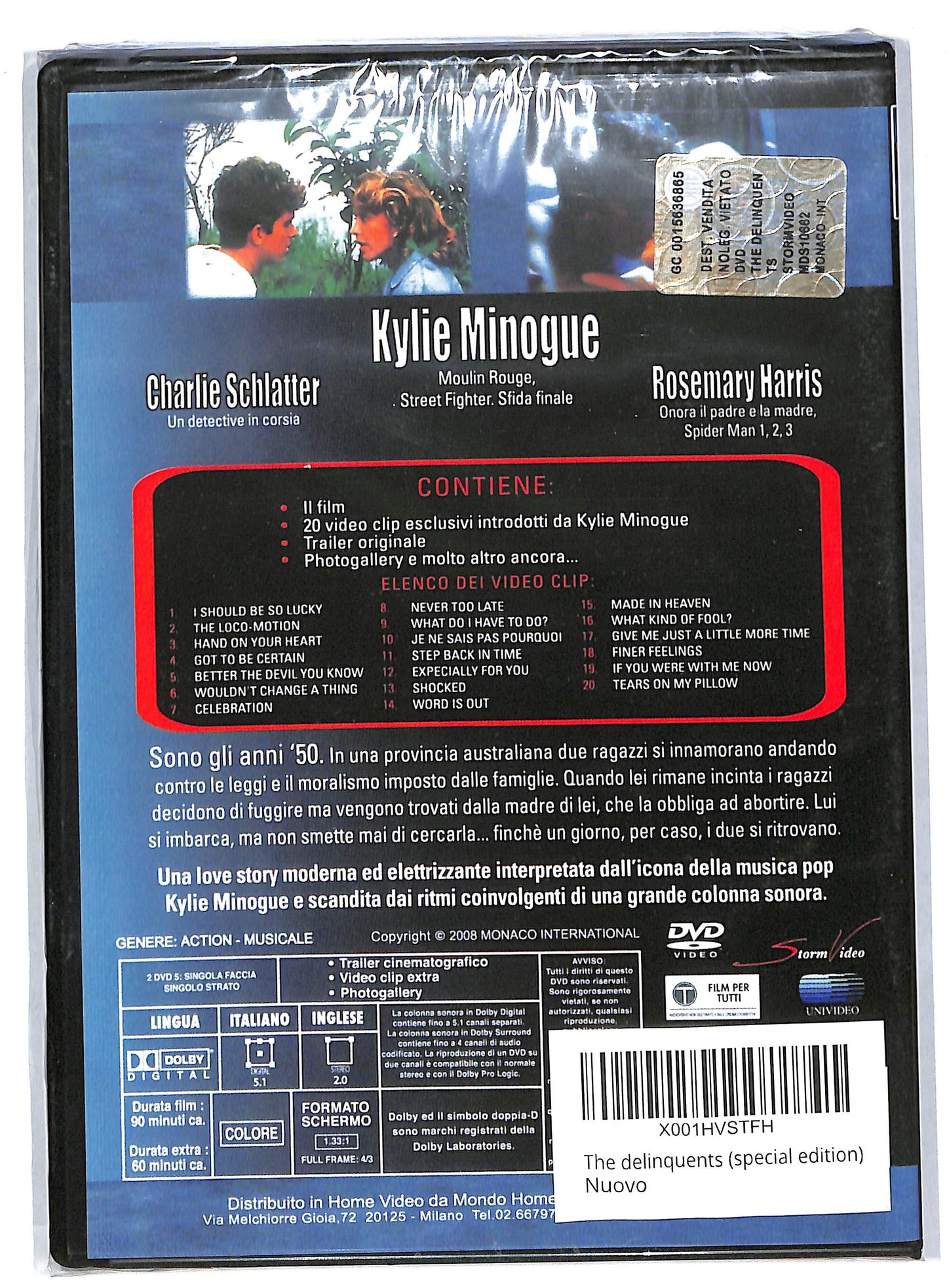 EBOND The delinquents EDIZIONE SPECIALE DVD DB598621