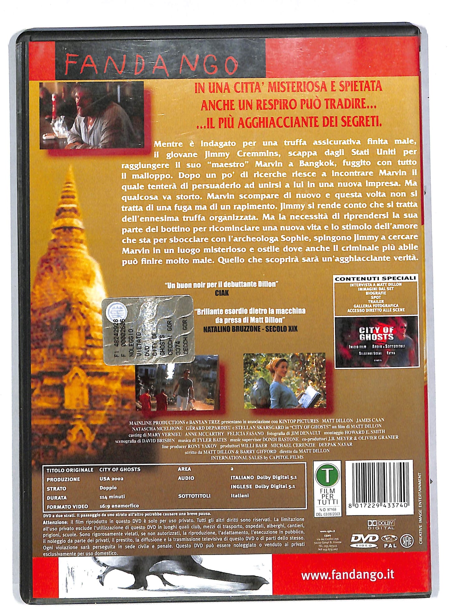 EBOND City of ghosts DVD DB598640