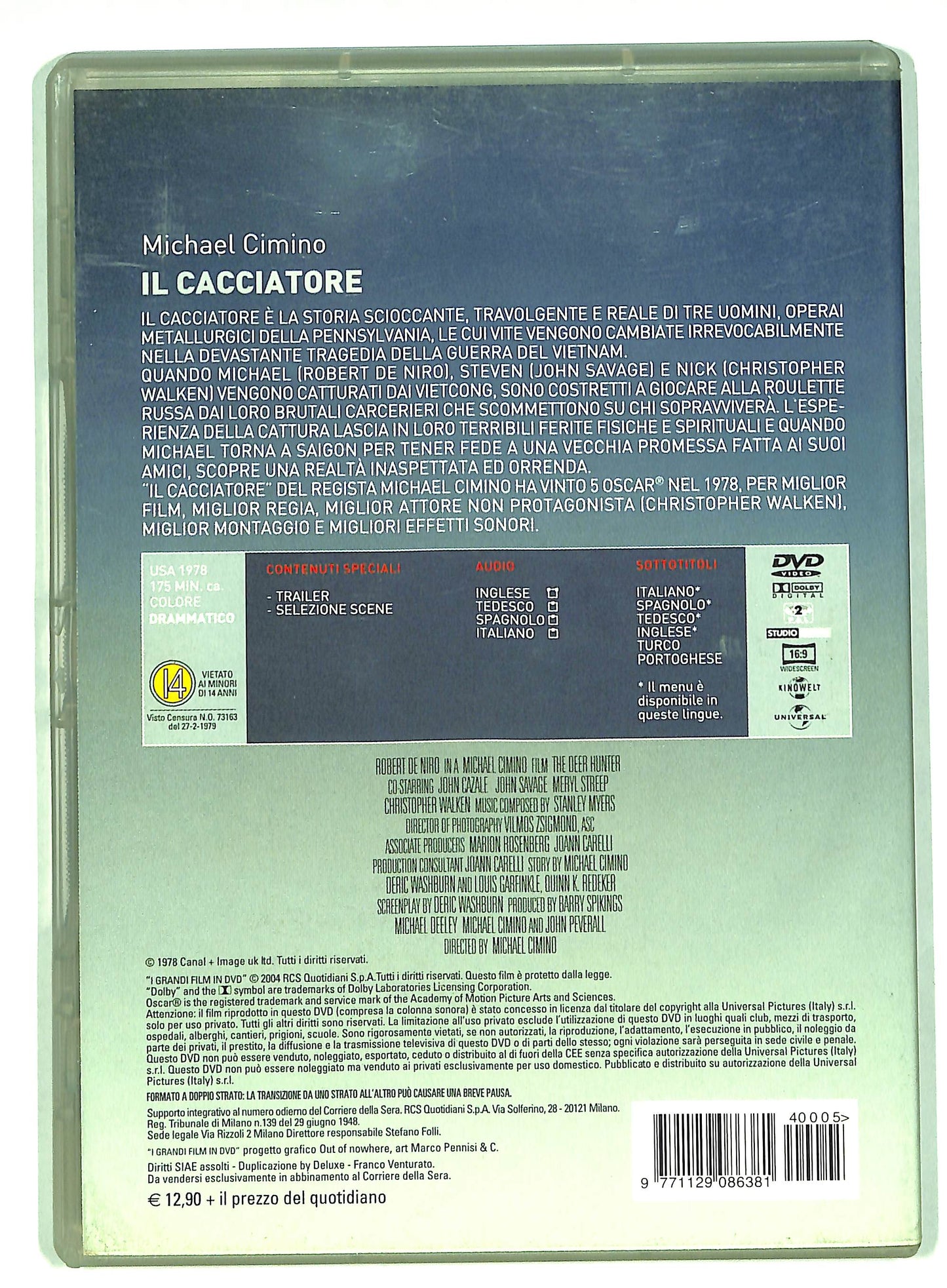 EBOND Il cacciatore EDITORIALE DVD DB598647