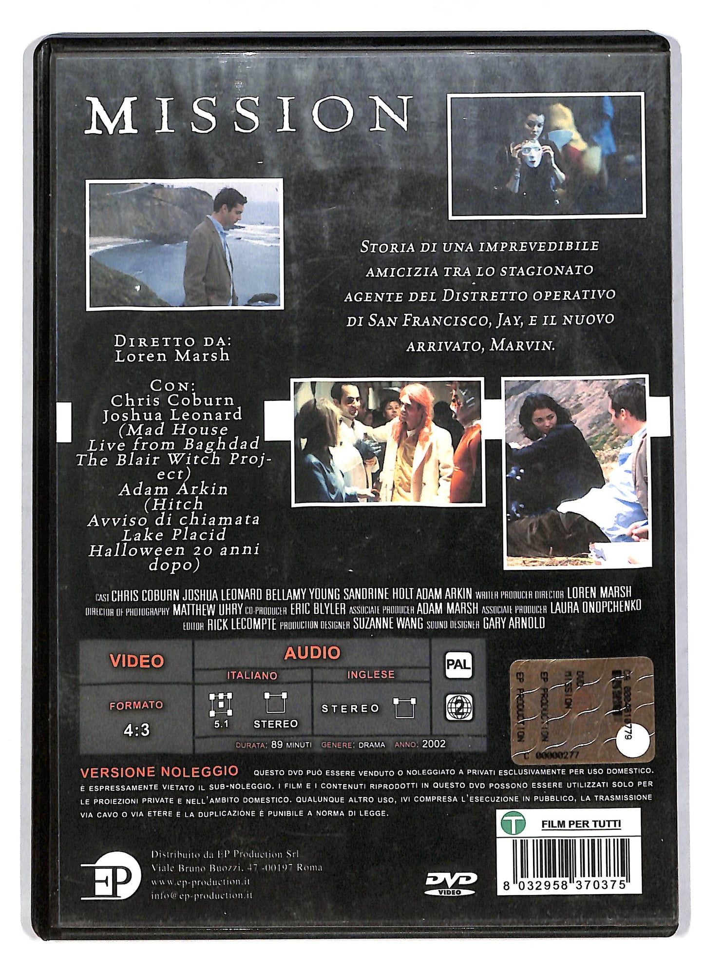 EBOND Mission NOLEGGIO DVD DB599107