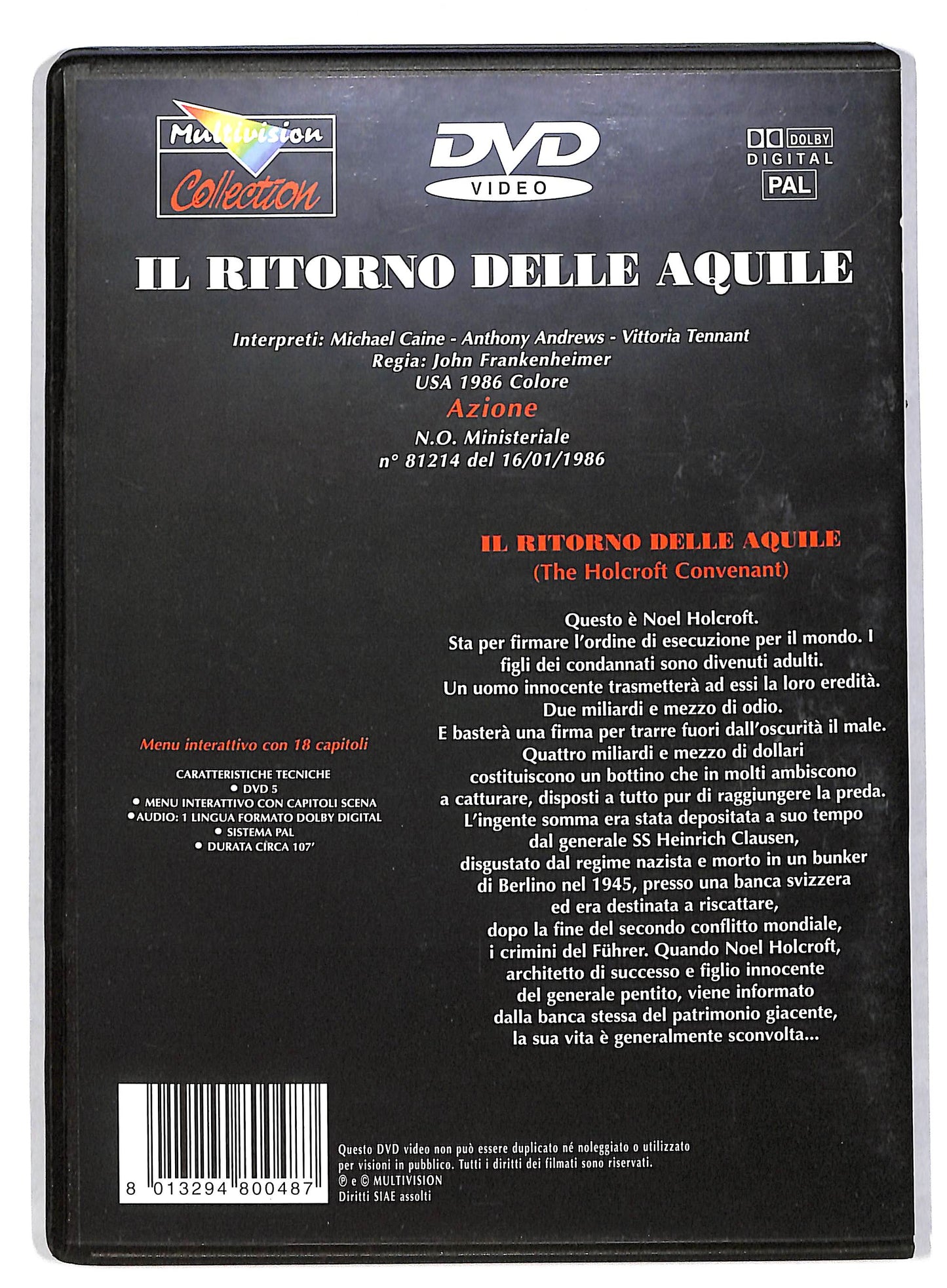 EBOND Il ritorno delle aquile DVD DB599120