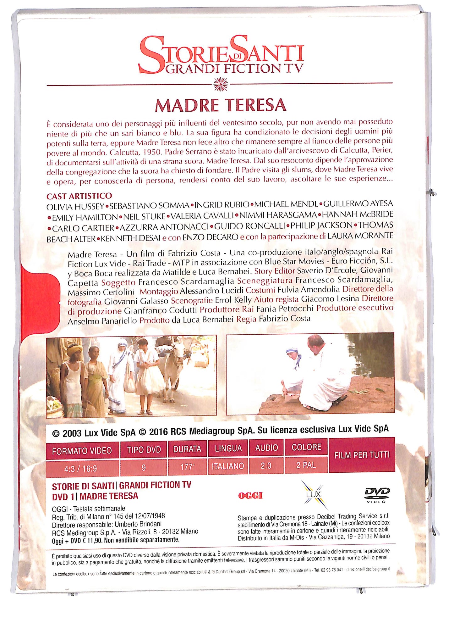 EBOND Madre teresa volume 1 EDITORIALE DVD DB599148