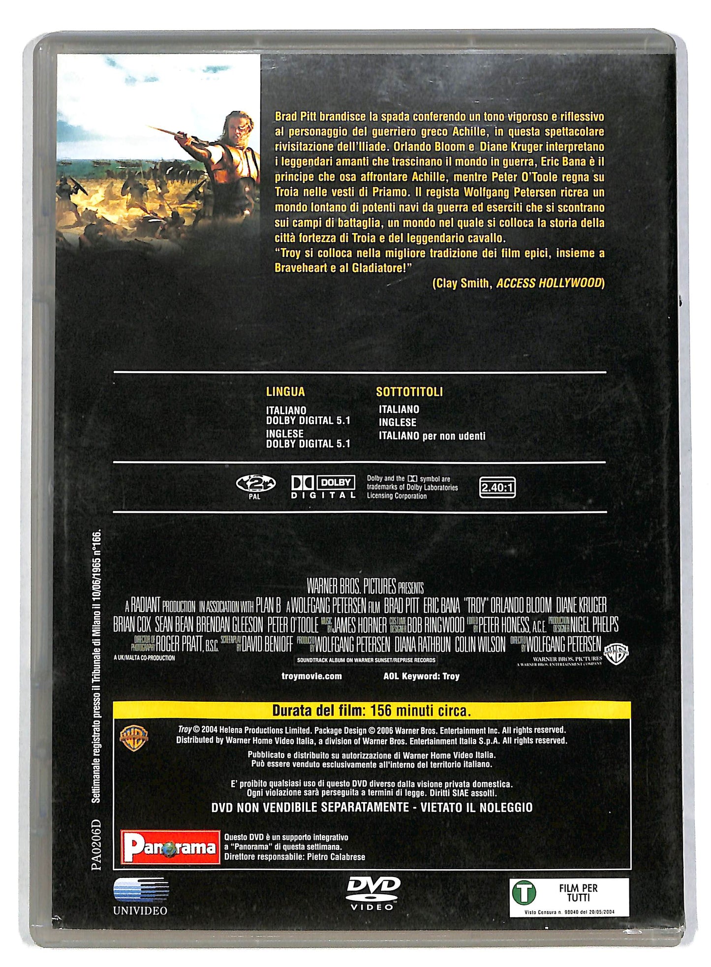 EBOND Troy EDITORIALE DVD DB599431