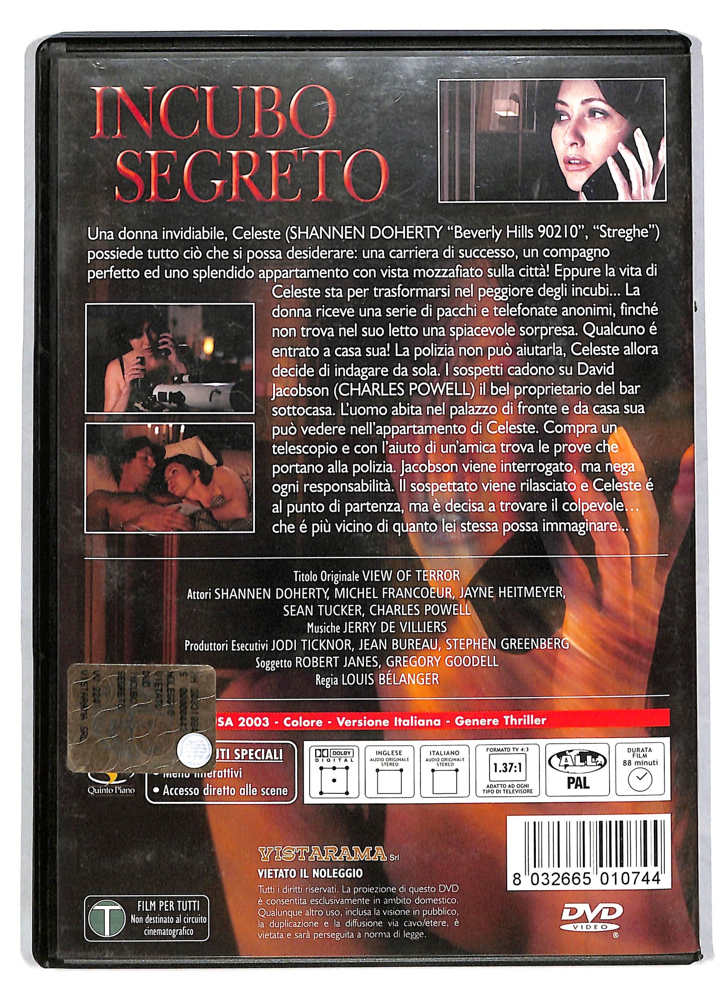 EBOND Incubo Segreto DVD DB599438