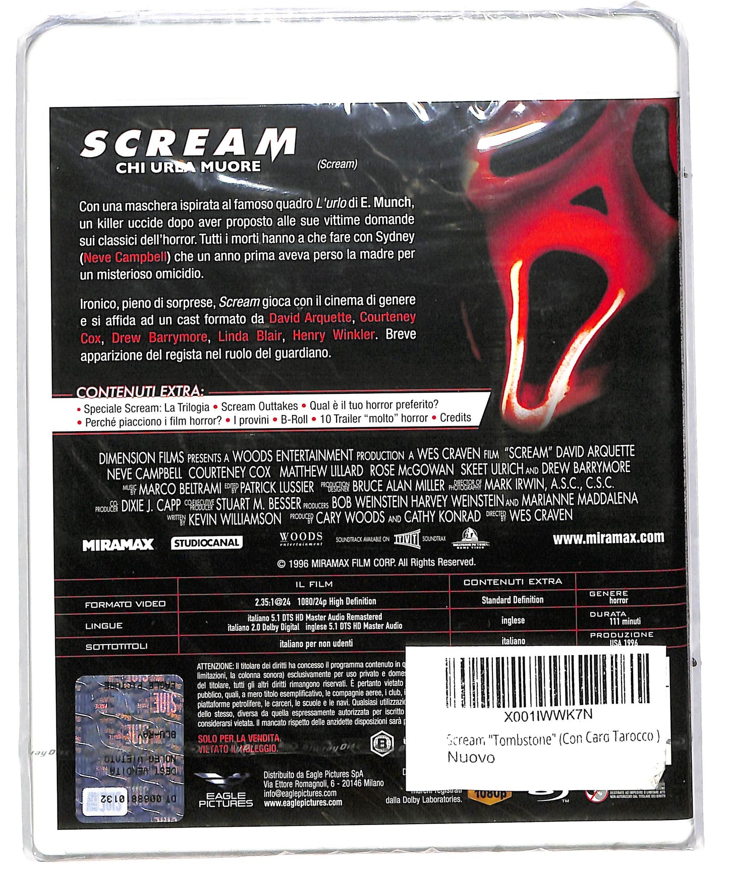 EBOND Scream BLURAY DB599450