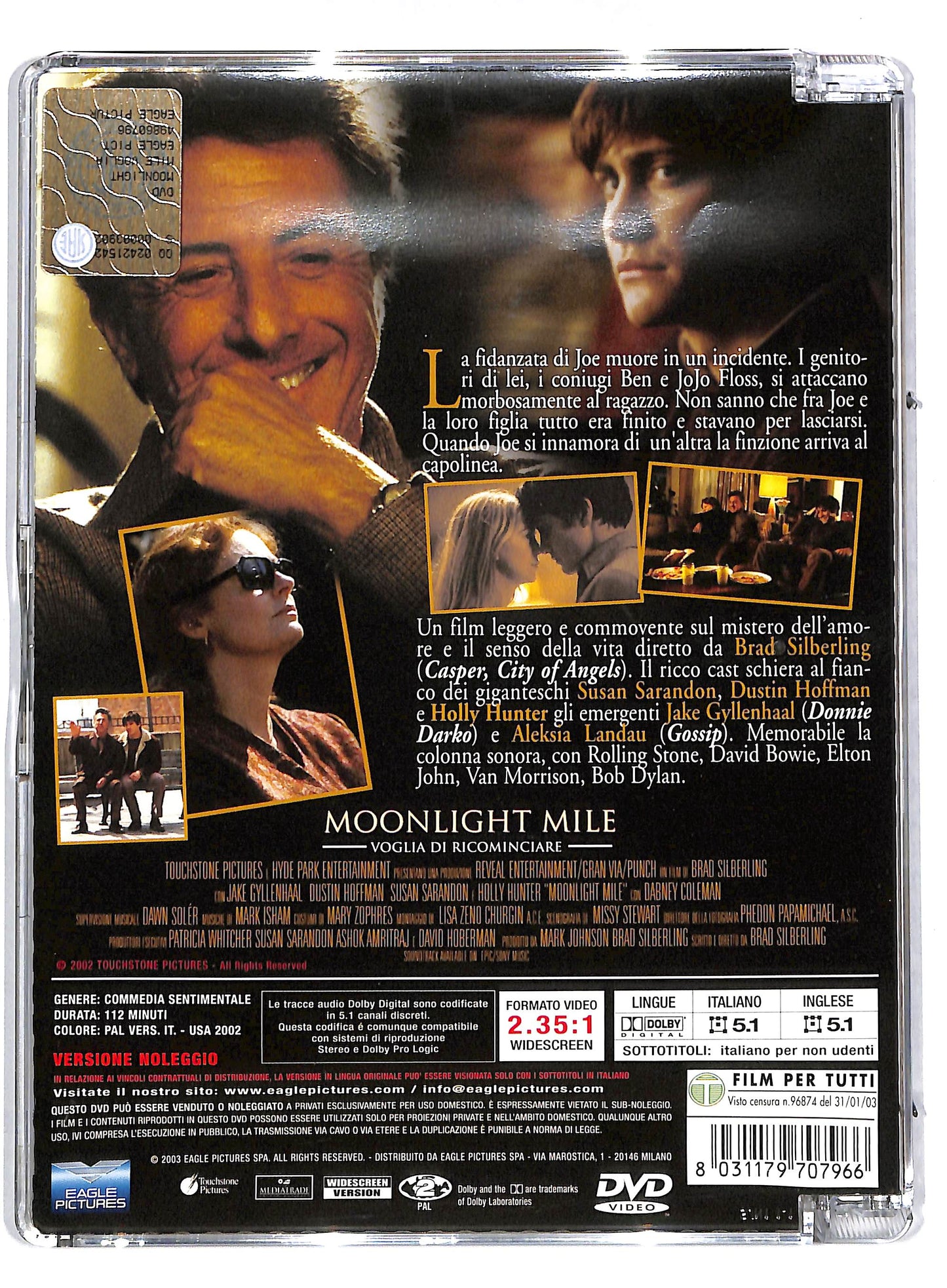 EBOND Moonlight Mile - Voglia di ricominciare SJB DVD DB599609