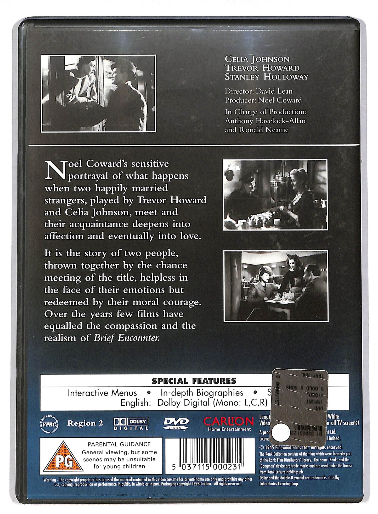 EBOND Brief Encounter NO ITA DVD DB599829