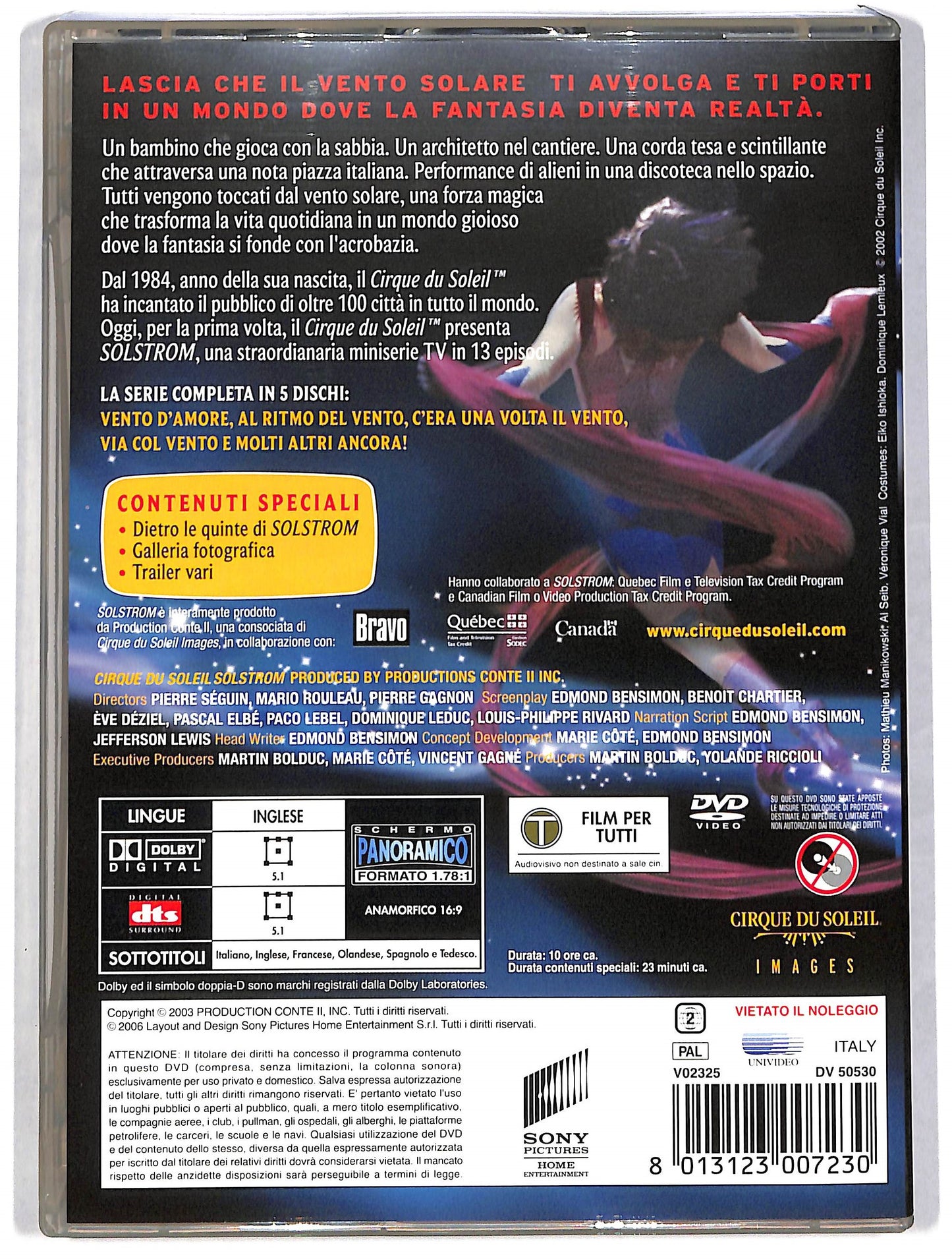 EBOND Cirque Du Soleil - solstrom DVD DB599848