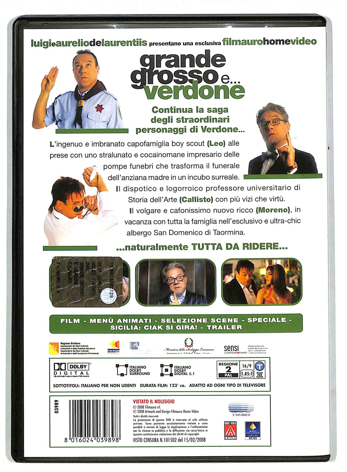 EBOND Grande grosso e verdone DVD DB599859
