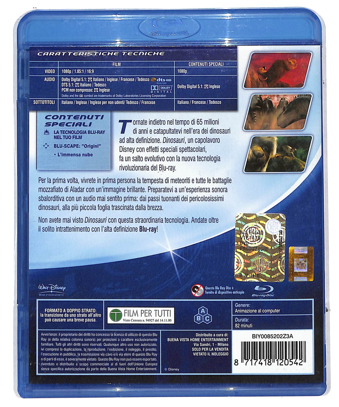 EBOND Dinosauri BLURAY DB600631