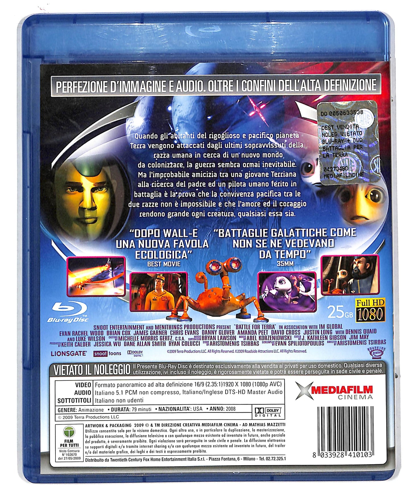 EBOND Battaglia per la Terra BLURAY DB600651