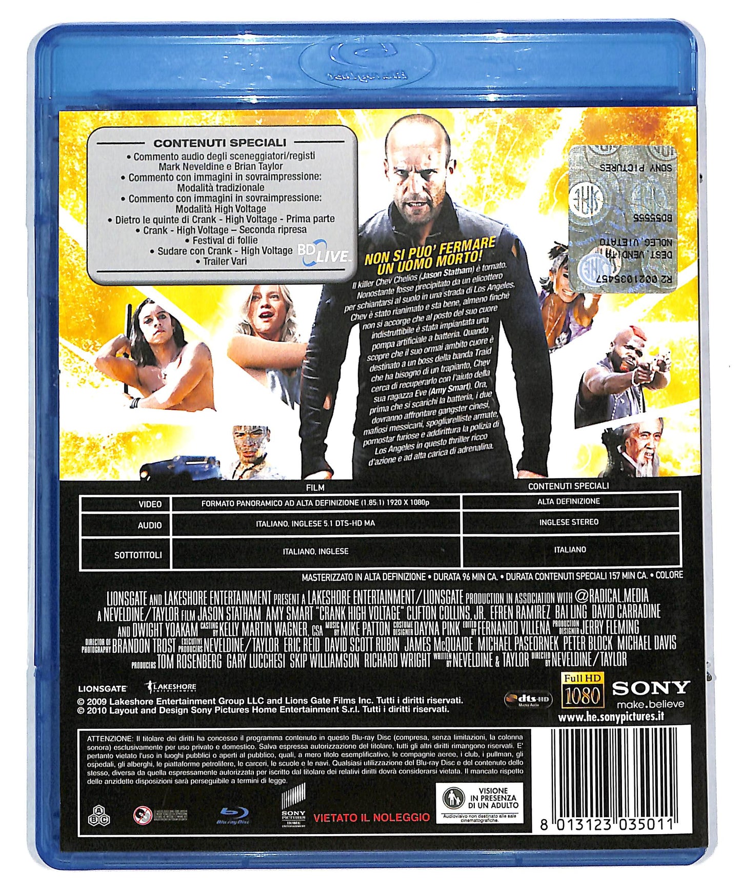 EBOND Crank - High Voltage BLURAY DB600924