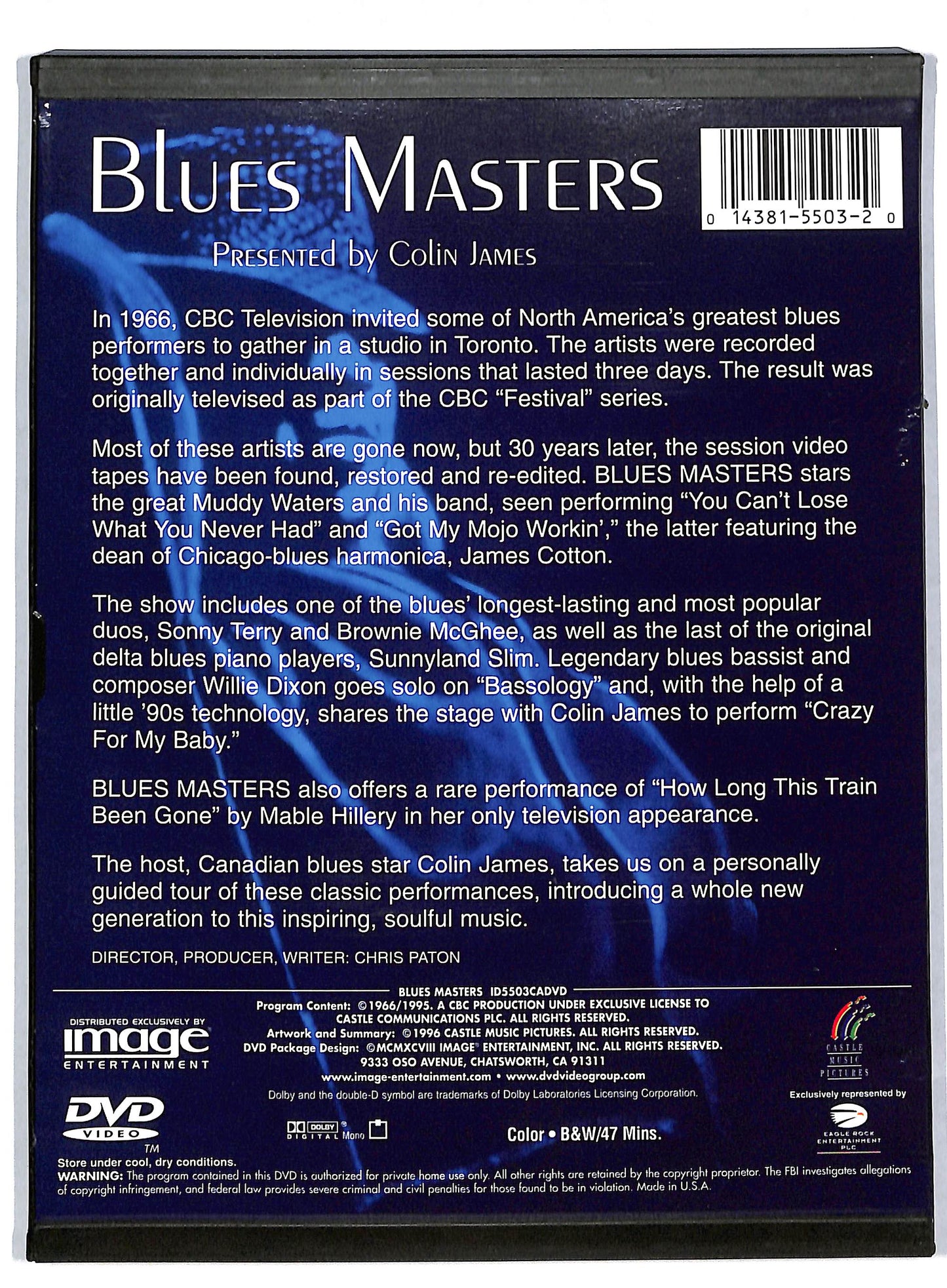 EBOND Blues masters SNAPPER DVD DB600958