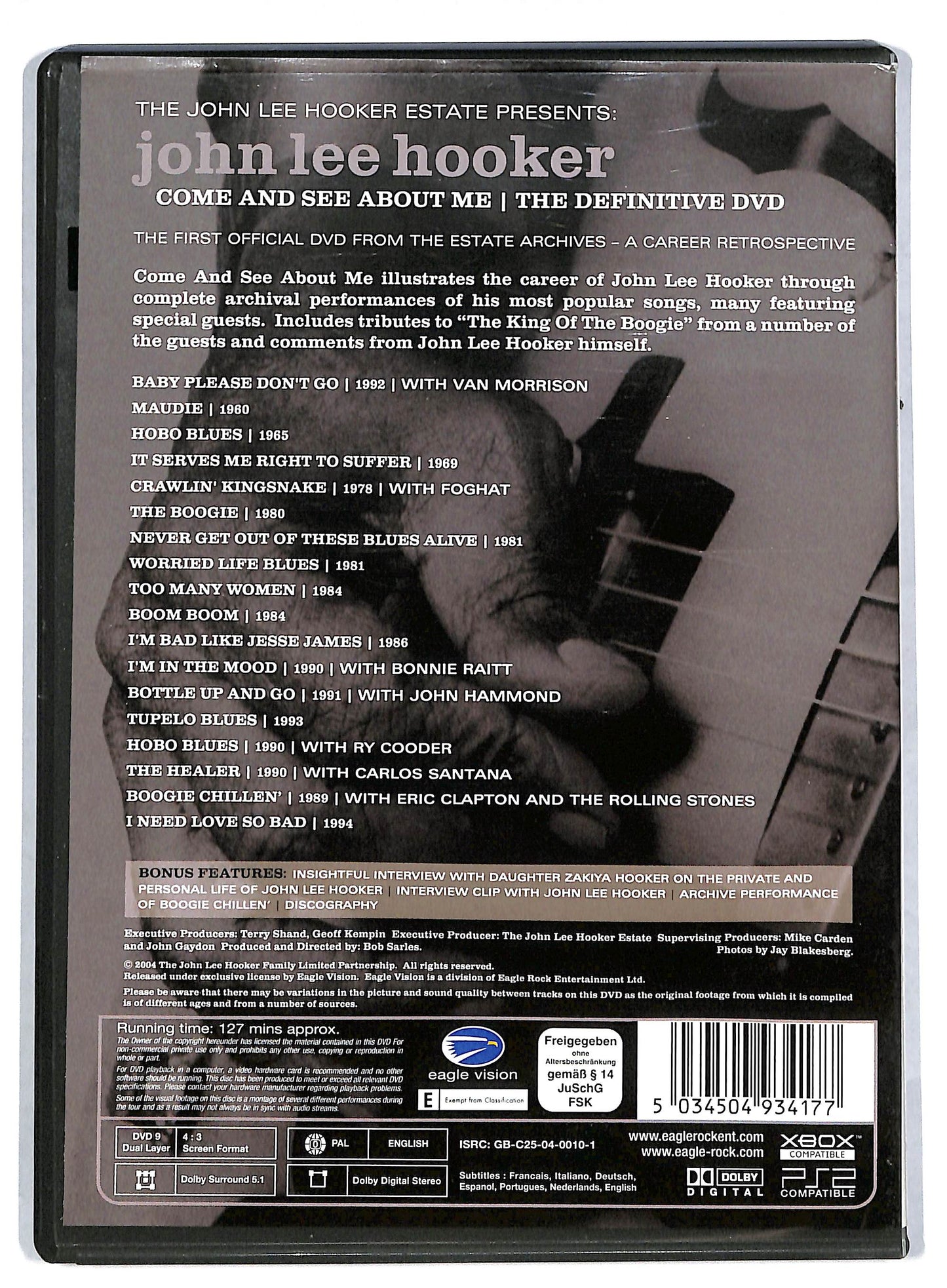 EBOND John Lee Hooker - Come & see about me - The definitive DVD DB600968
