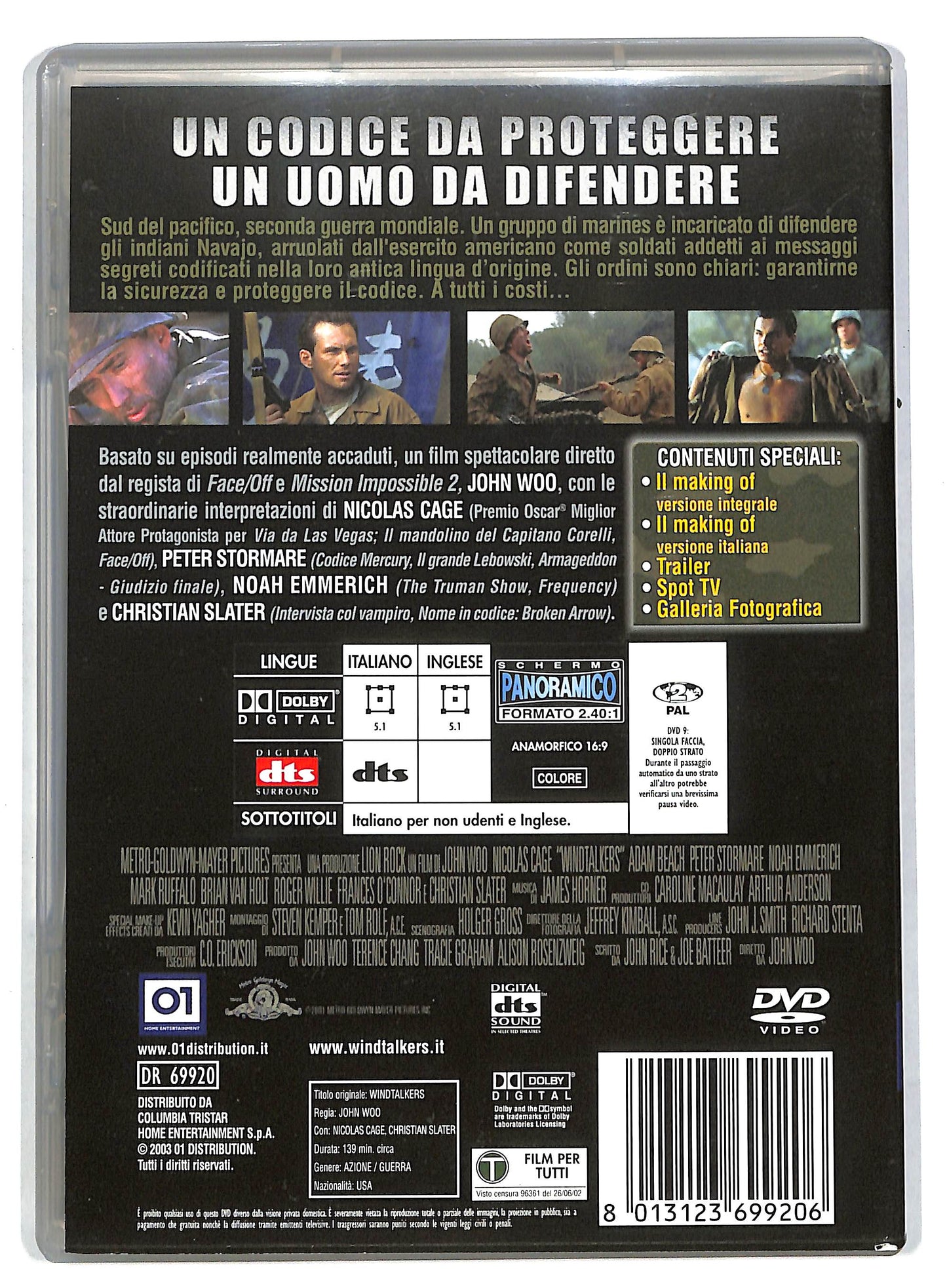 EBOND Windtalkers DVD DB601116