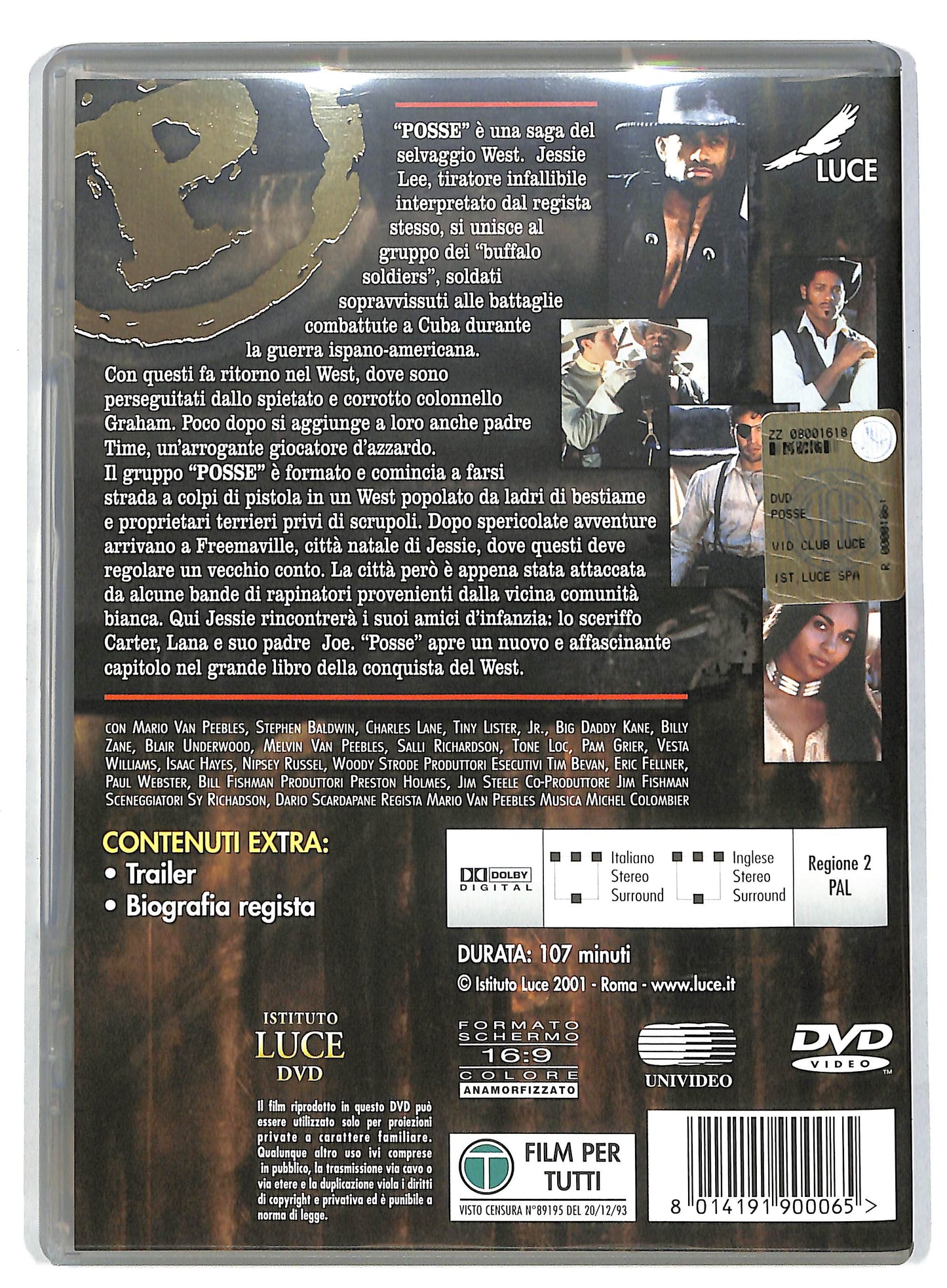 EBOND Posse - La leggenda di Jessie Lee DVD DB601118