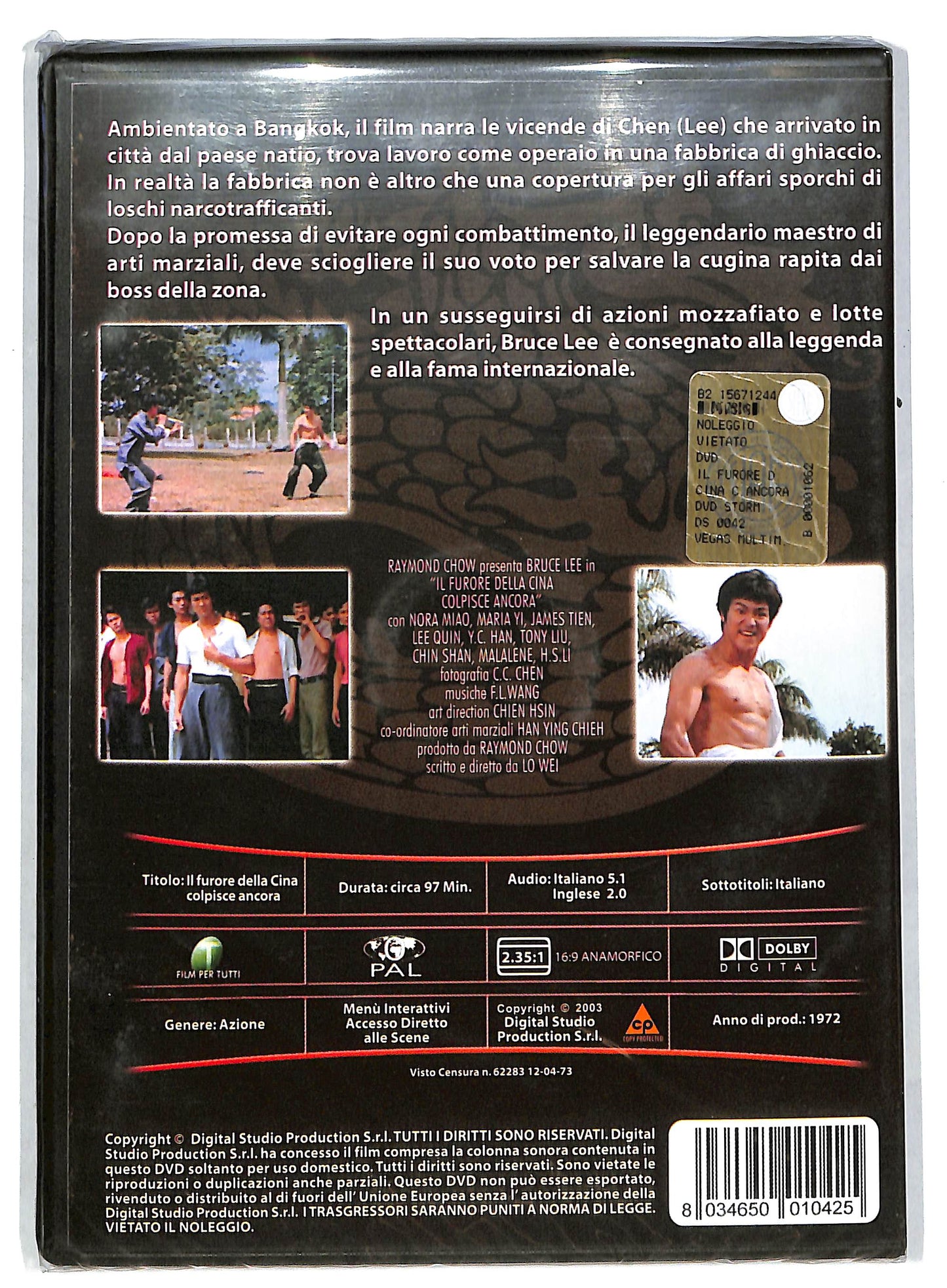 EBOND Il furore della Cina colpisce ancora DVD DB601132