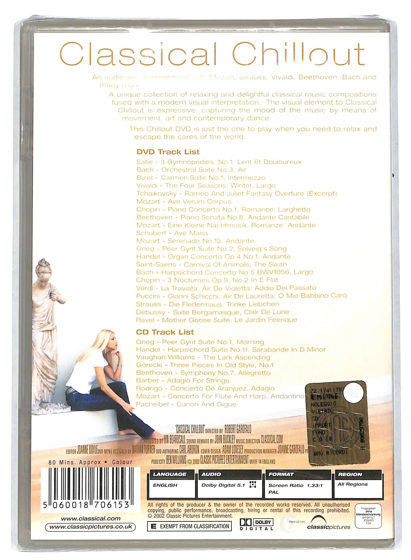 EBOND Classical Chillout +DVD DB601310