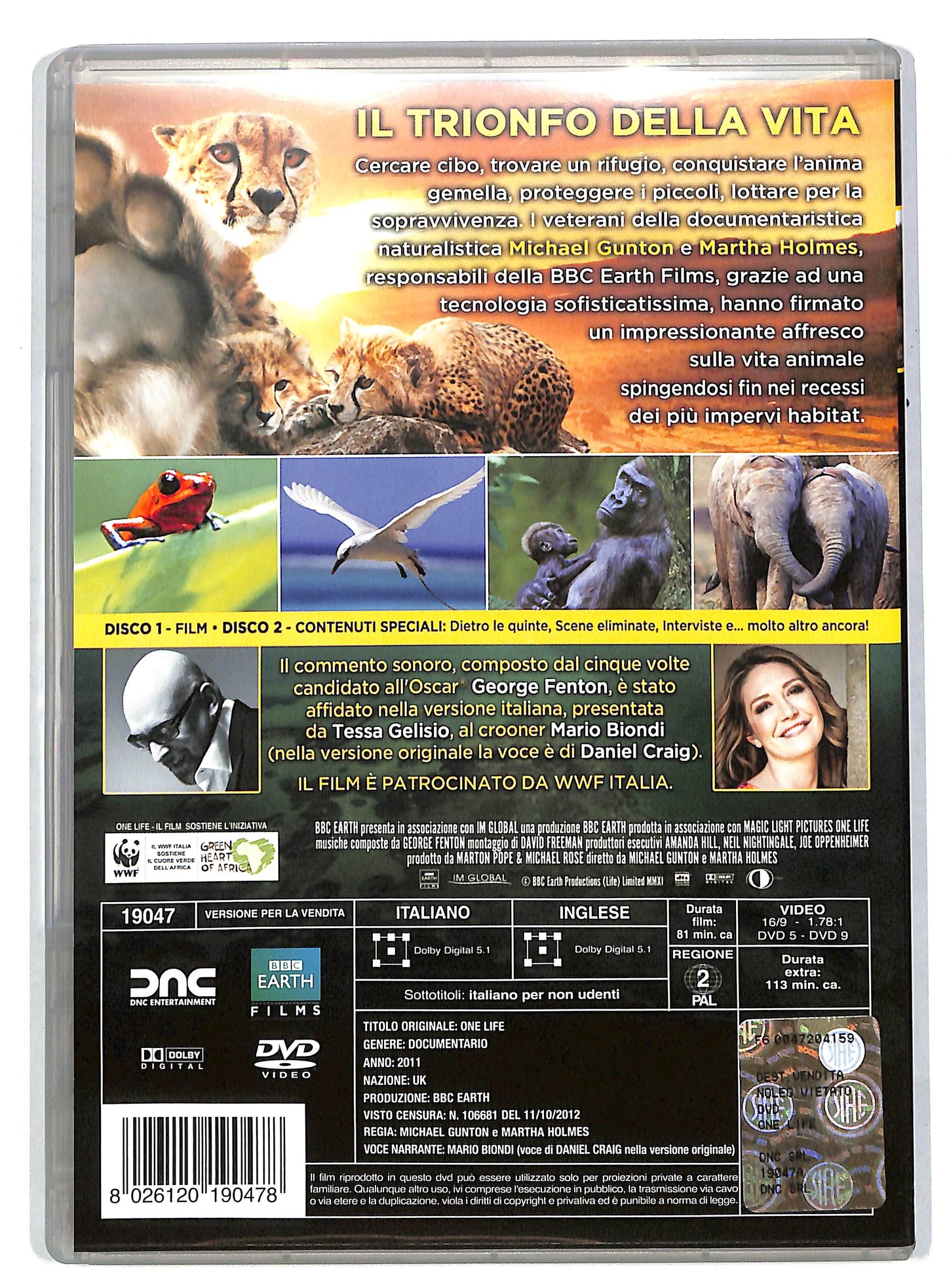 EBOND One Life - Il Film DVD DB601318