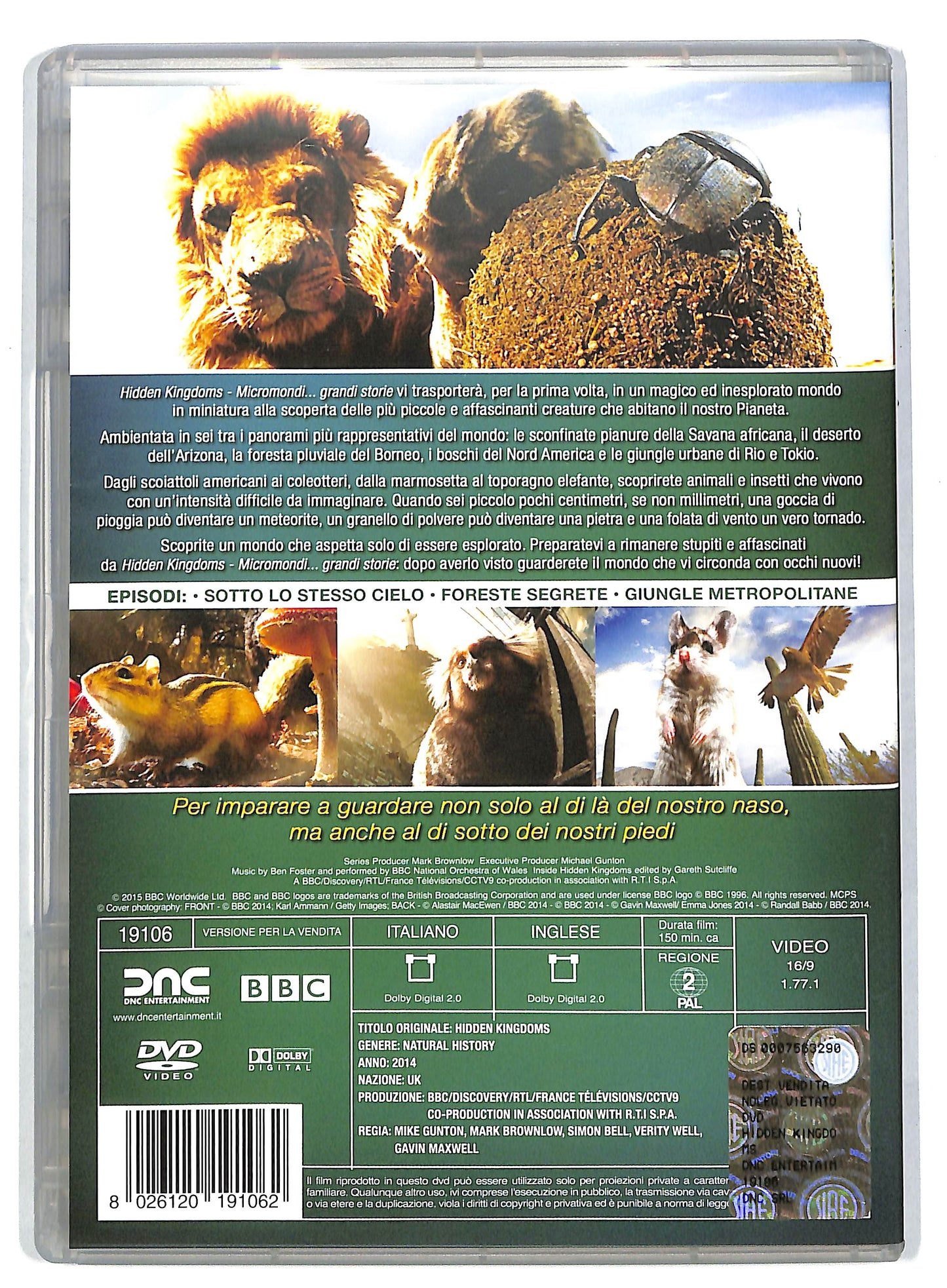 EBOND Hidden kingdoms - Micromondi DVD DB601319