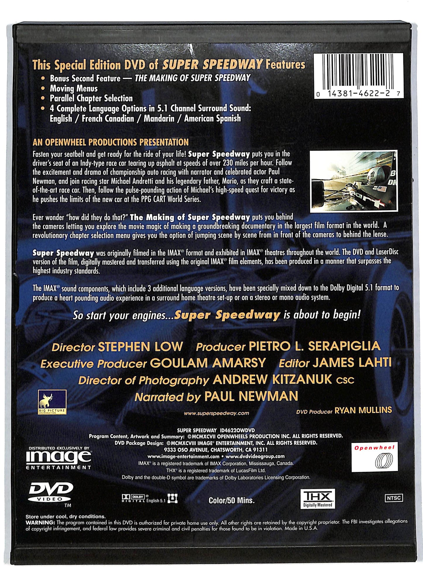 EBOND Super Speedway edizione UK SNAPPER DVD DB601320