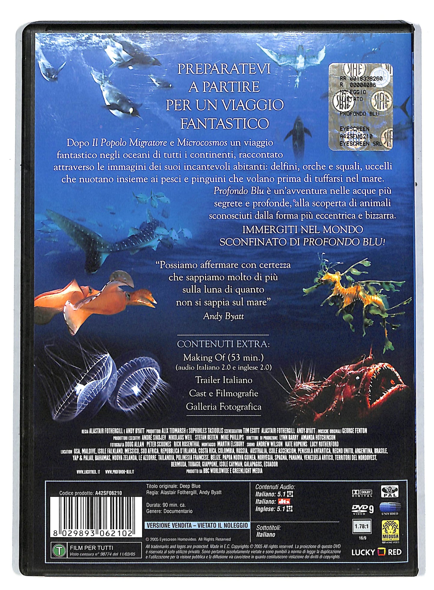 EBOND Profondo Blu DVD DB601324